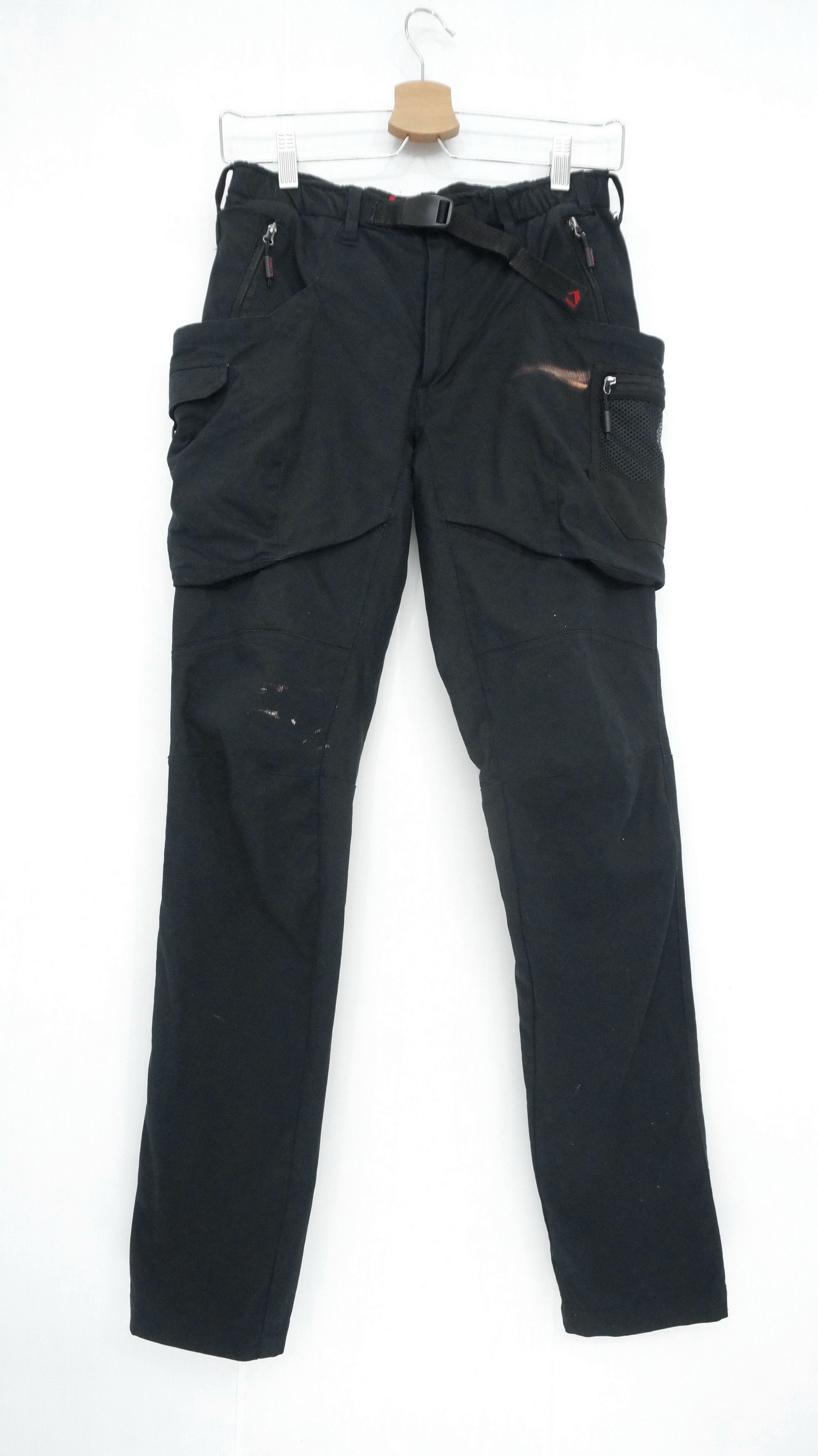 image of Fieldcore Multipocket Paint Splattered Pants in Black, Men's (Size 29)