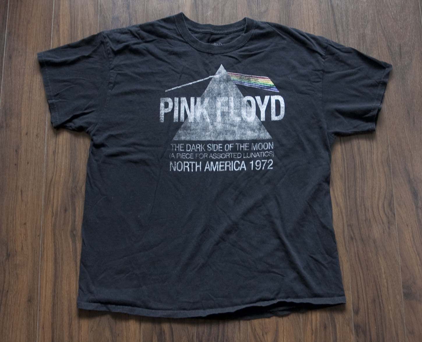 Pink Floyd Pink Floyd T Shirt Dark Side Moon North America 1972 Size US XL / EU 56 / 4 - 1 Thumbnail
