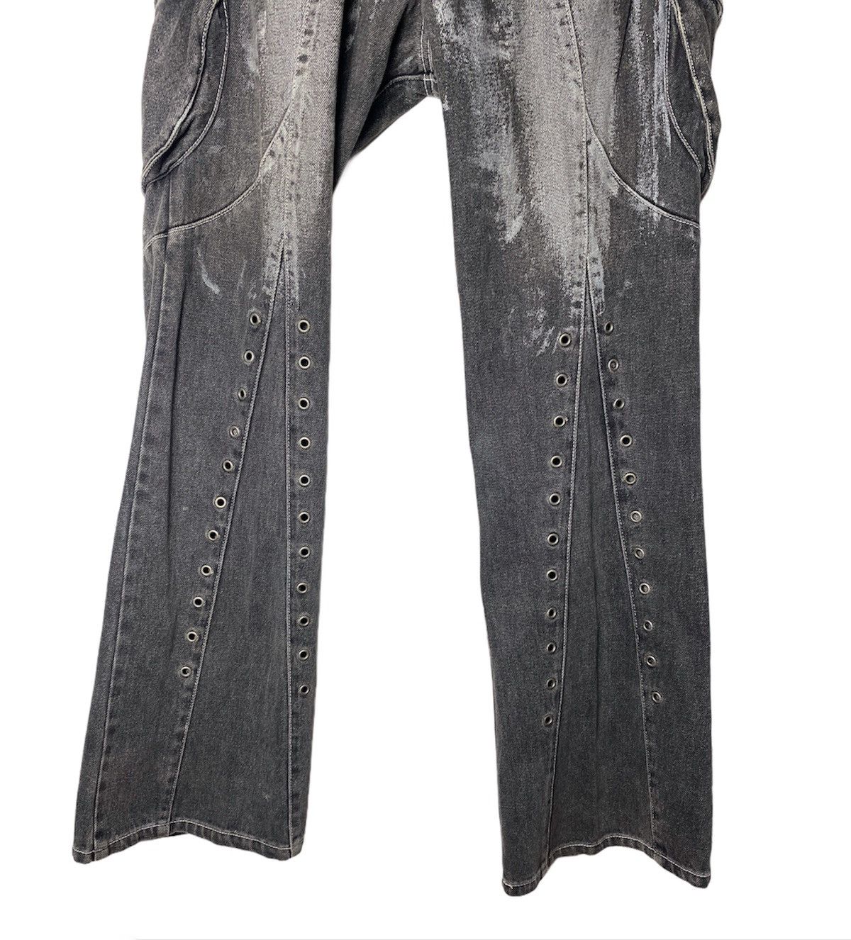 Hysteric Glamour × PPFM Insane Denim Cargo By Berning Sho Size 33” Size US 33 - 6 Thumbnail