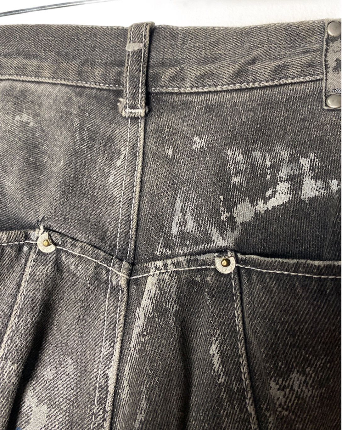 Hysteric Glamour × PPFM Insane Denim Cargo By Berning Sho Size 33” Size US 33 - 9 Thumbnail