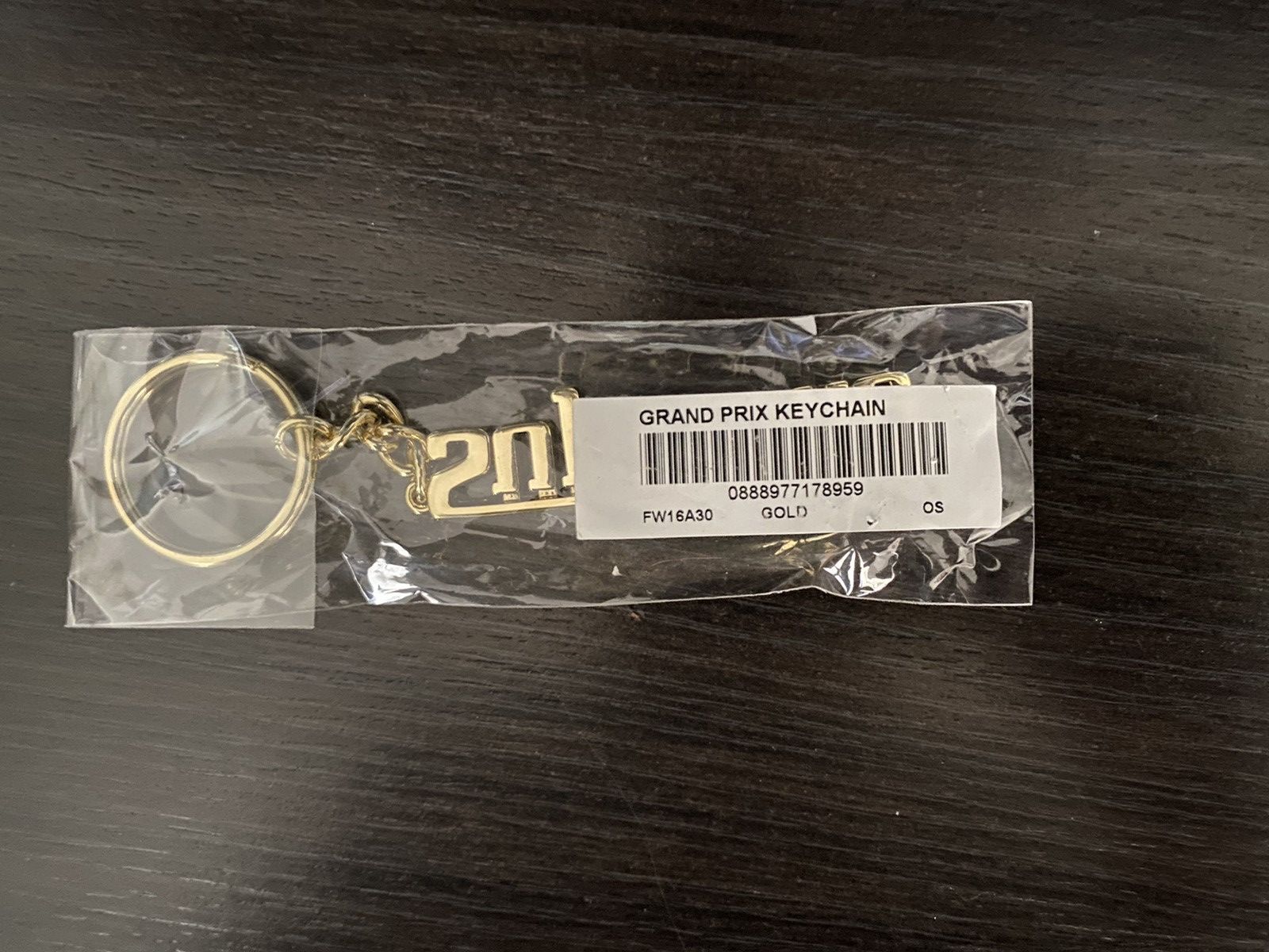 Supreme Supreme Grand Prix Keychain Gold FW16 Size ONE SIZE - 2 Thumbnail