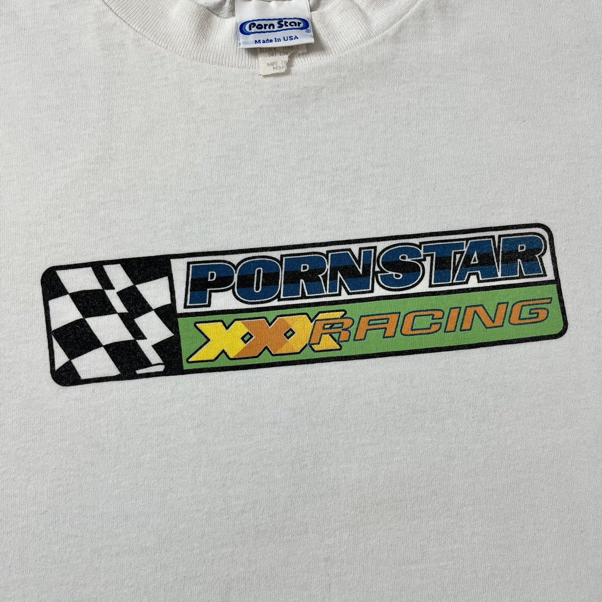 Vintage VINTAGE 90’S PORN STAR XXX RACING LONG SLEEVE T-SHIRT Size US M / EU 48-50 / 2 - 6 Thumbnail