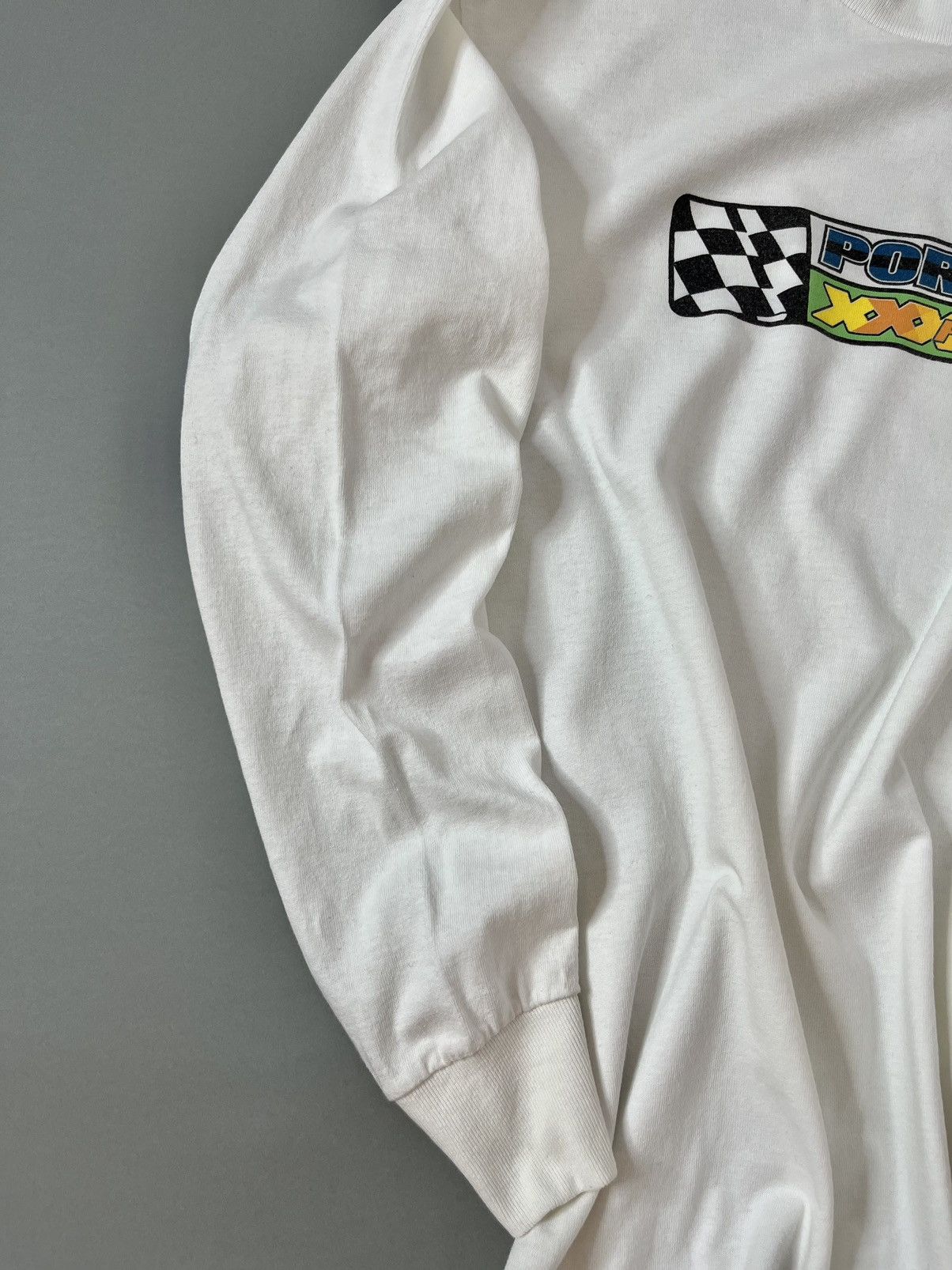 Vintage VINTAGE 90’S PORN STAR XXX RACING LONG SLEEVE T-SHIRT Size US M / EU 48-50 / 2 - 16 Thumbnail
