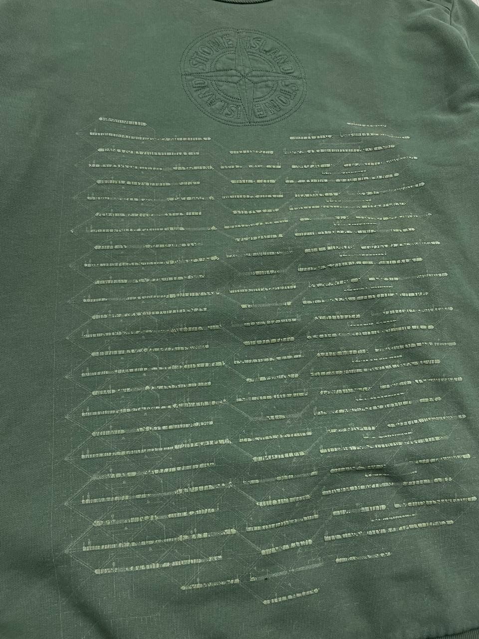Stone Island Stone Island Big Logo Crewneck Sweatshirt Size US L / EU 52-54 / 3 - 3 Thumbnail