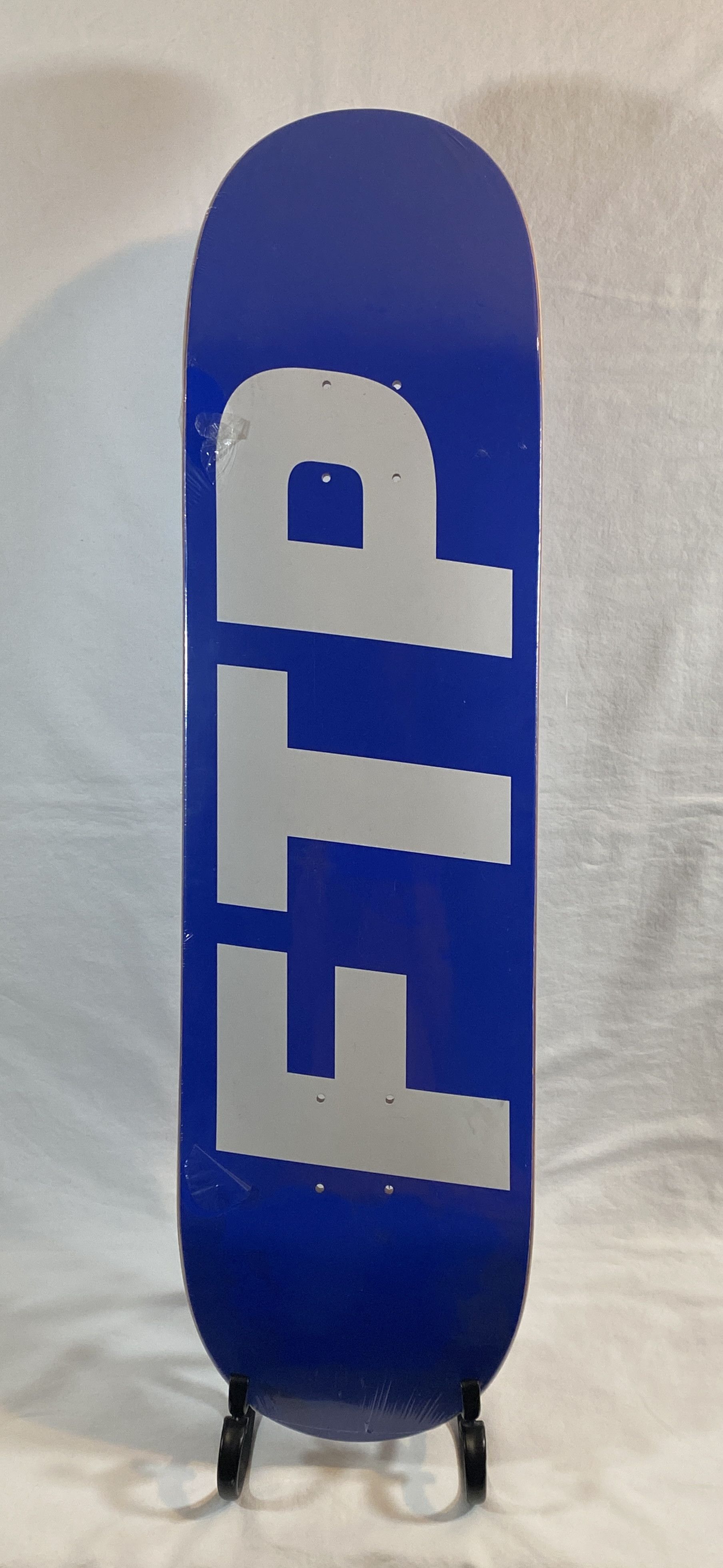 Fuck The Population FTP Vertical Logo Skateboard Deck Pink