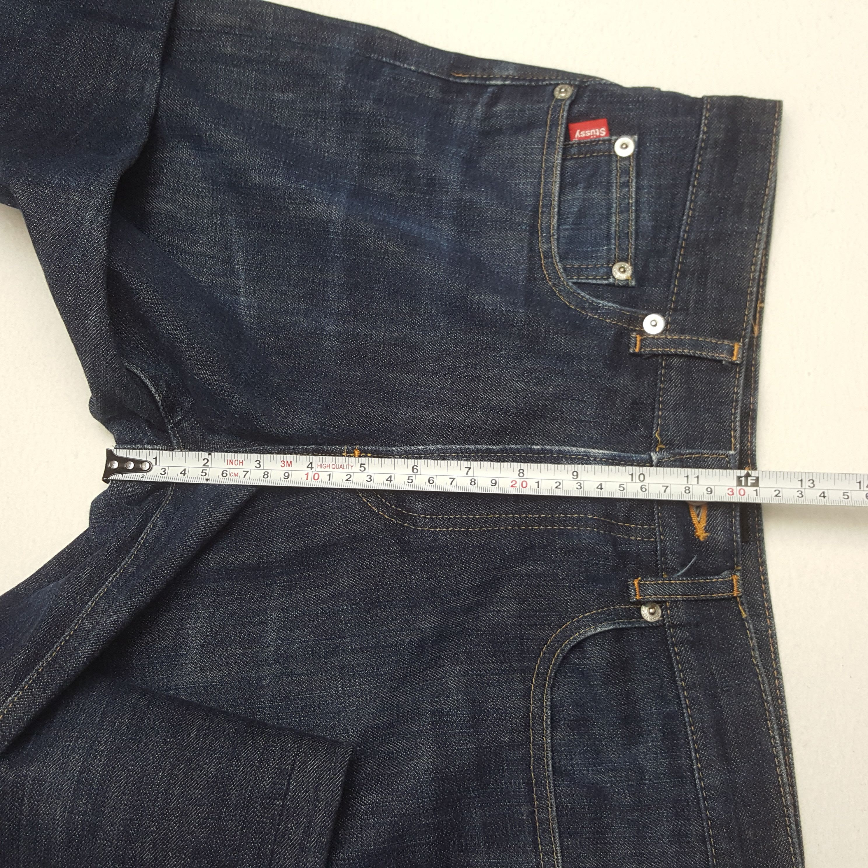Japanese Brand × Stussy × Vintage Vintage Stussy Streetwear Skateboard Custom Denim Jeans Size US 31 - 8 Thumbnail