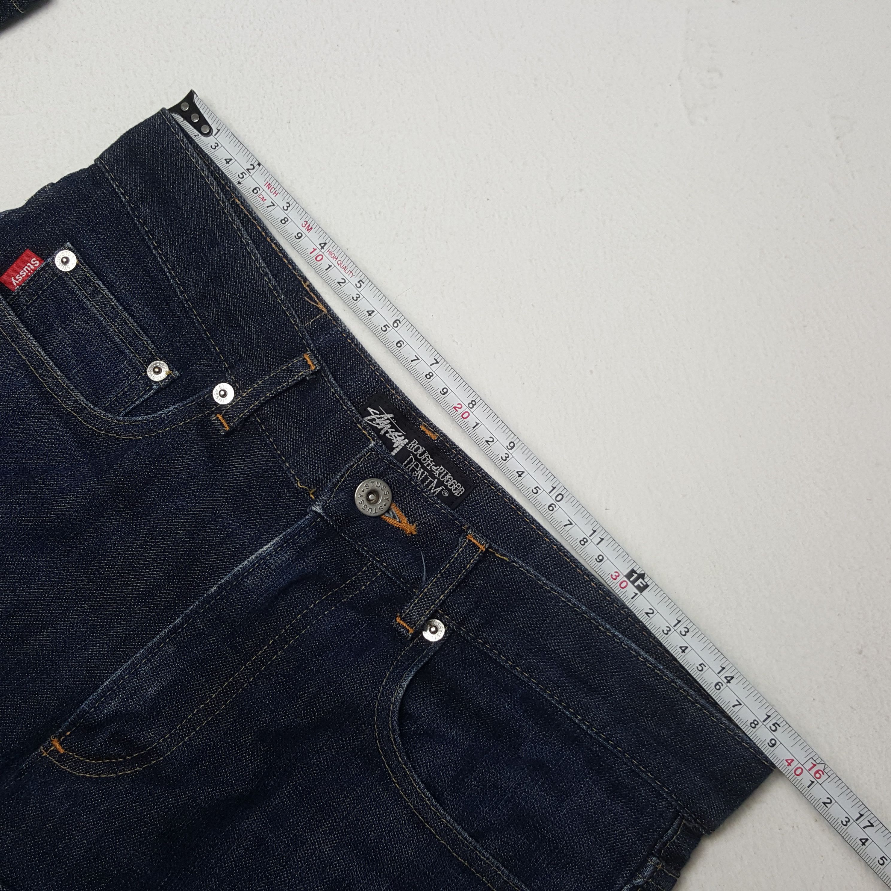 Japanese Brand × Stussy × Vintage Vintage Stussy Streetwear Skateboard Custom Denim Jeans Size US 31 - 7 Thumbnail
