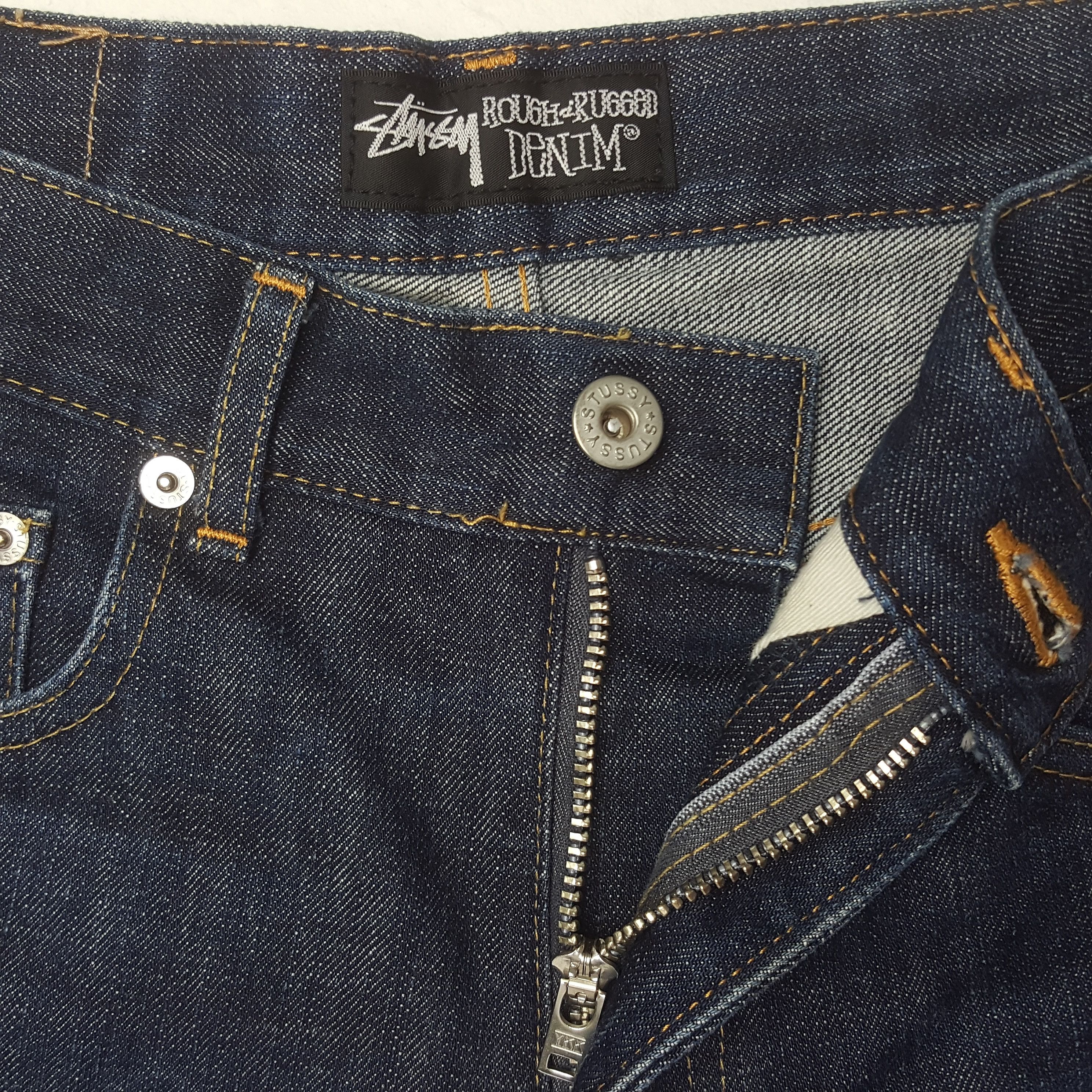 Japanese Brand × Stussy × Vintage Vintage Stussy Streetwear Skateboard Custom Denim Jeans Size US 31 - 12 Thumbnail