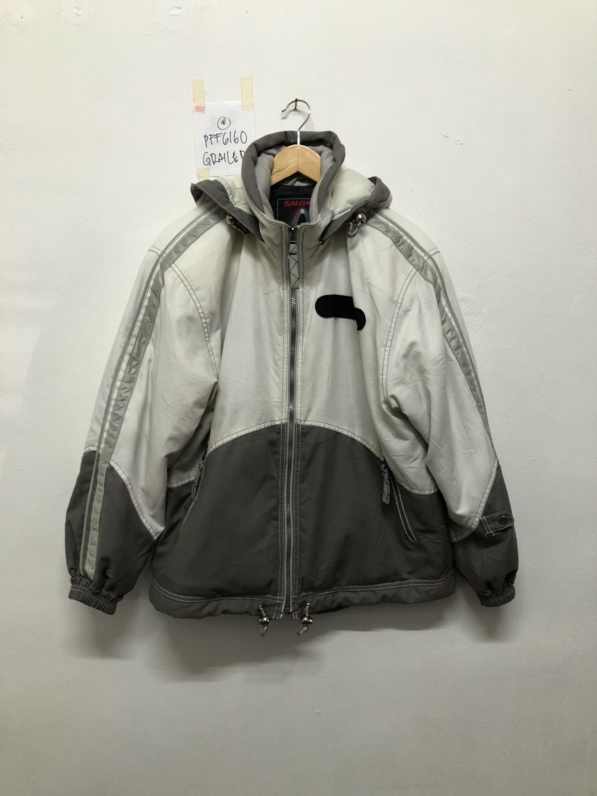 Salomon Vintage Salomon Hoodie Jacket. Size US S / EU 44-46 / 1 - 1 Thumbnail