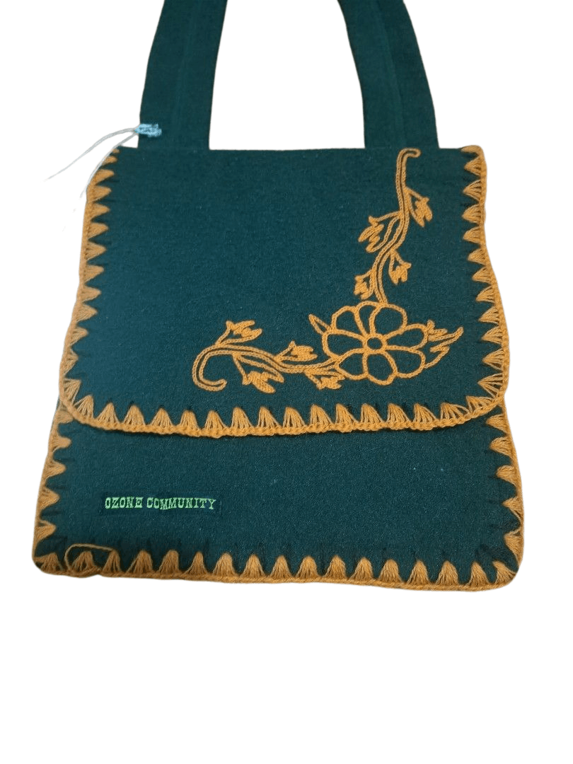 image of Ozone Community X Hysteric Glamour Sling Bag in Green, Men's