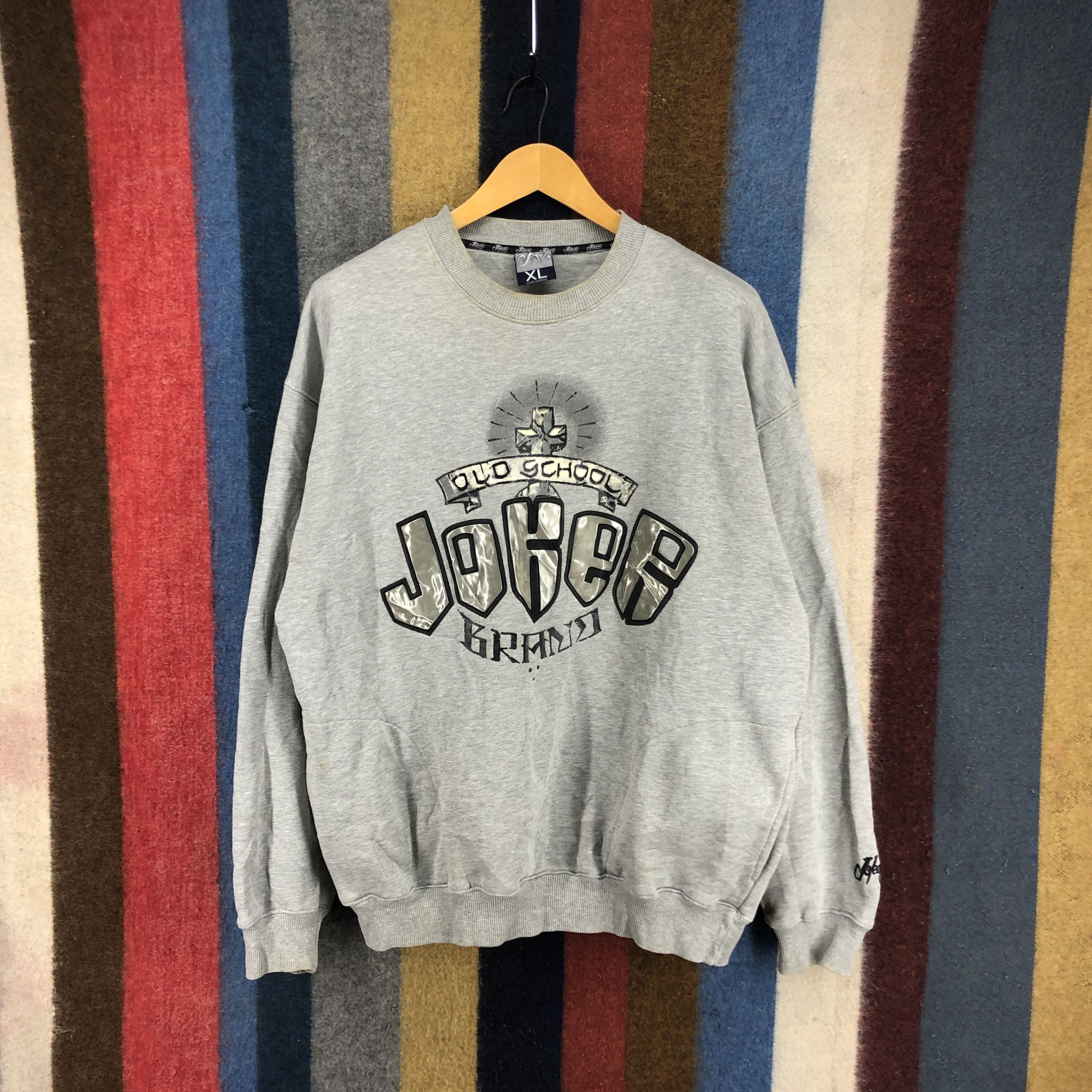 Other JOKER Crew Neck Sweatshirt 3D Logo #0426/R Size US XL / EU 56 / 4 - 1 Thumbnail