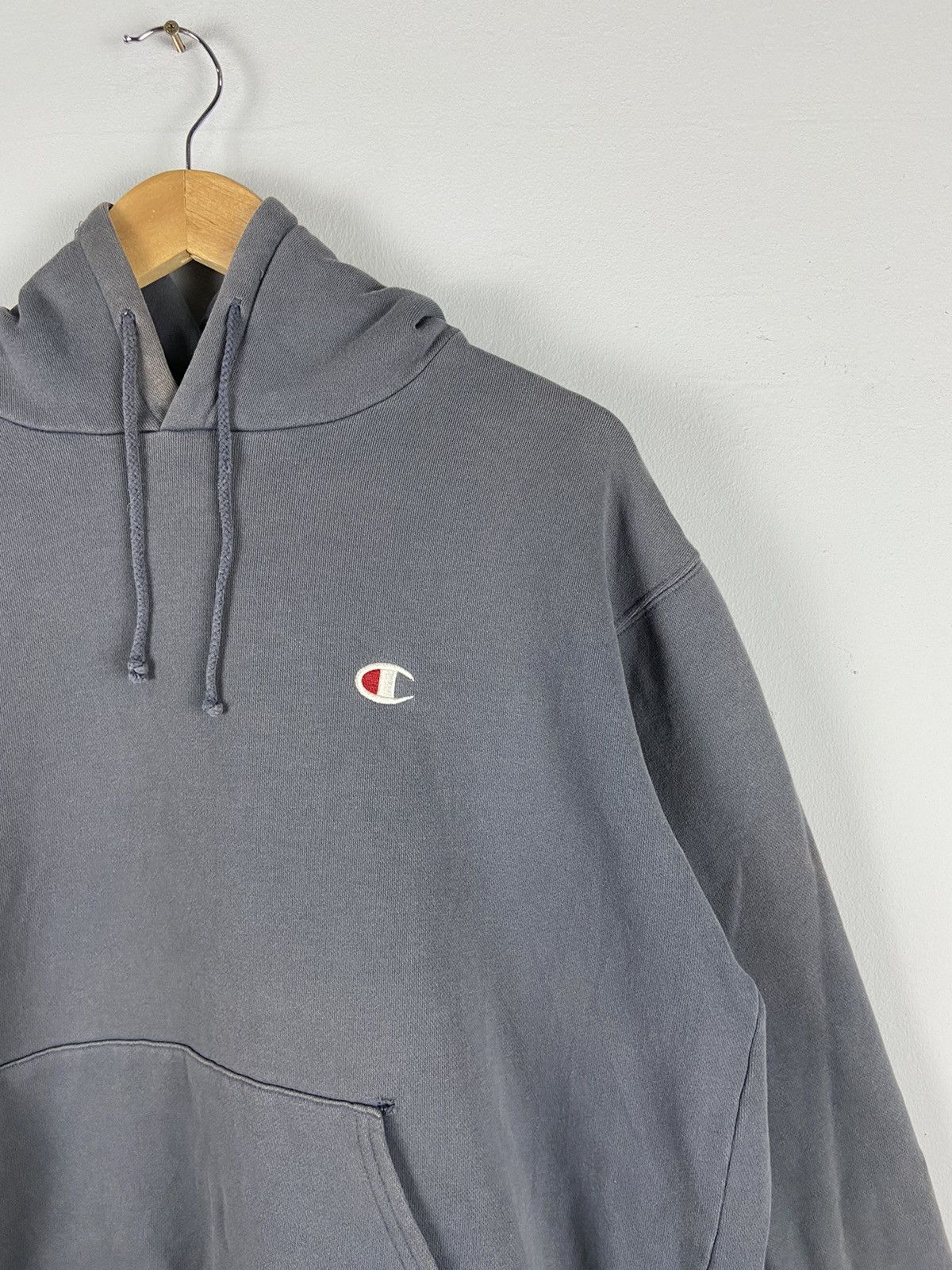 Champion × Vintage Vintage Champion Sweater Pull Over Hoodie Size US XL / EU 56 / 4 - 4 Thumbnail