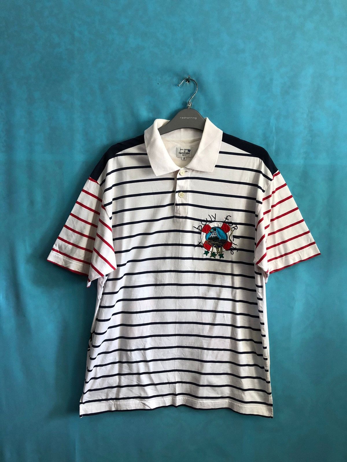 Jean Charles De Castelbajac sport polo #1737 Size US L / EU 52-54 / 3 - 2 Thumbnail