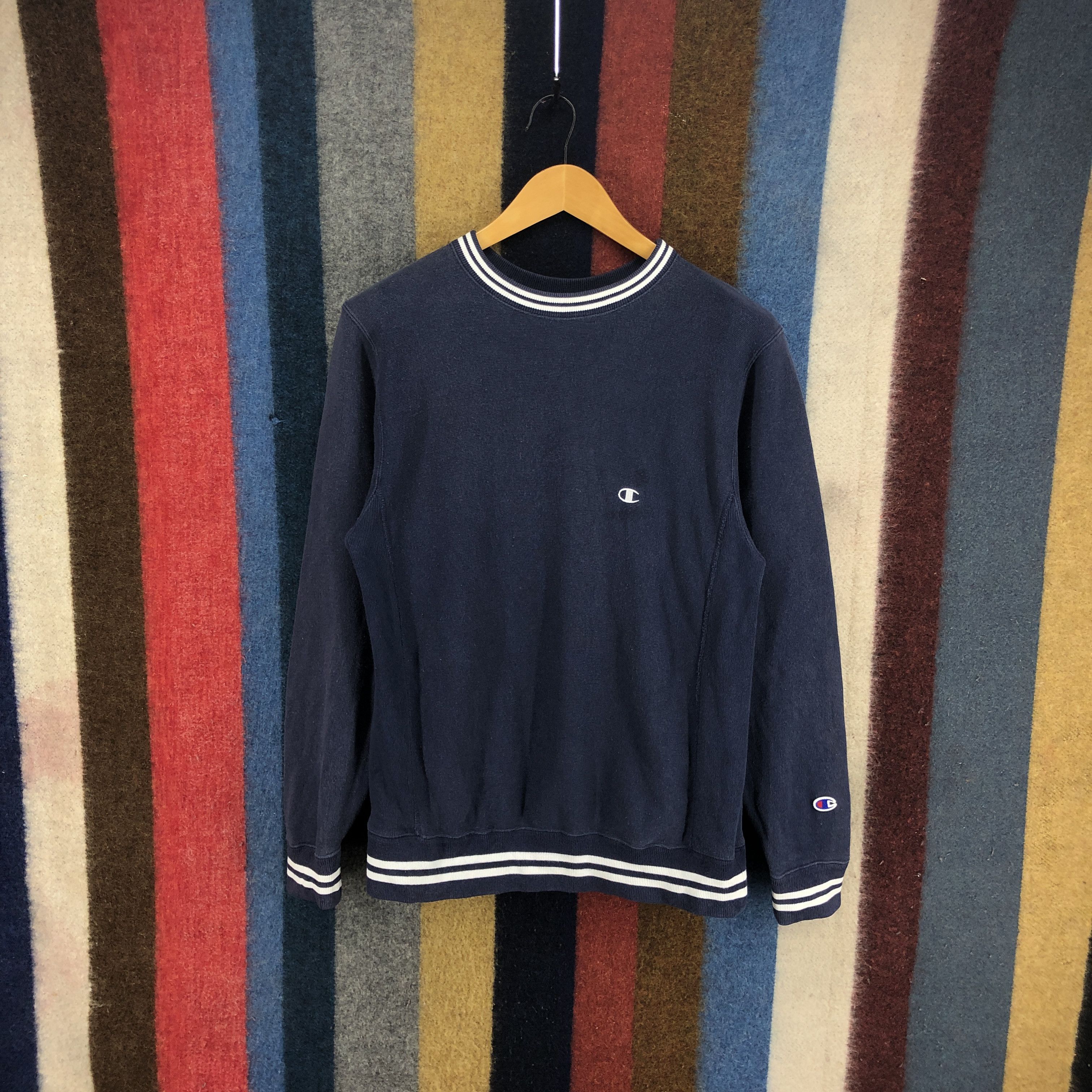 Champion 90s Vintage CHAMPION REVERSE WEAVE Sweatshirt #0405/Q Size US S / EU 44-46 / 1 - 1 Thumbnail
