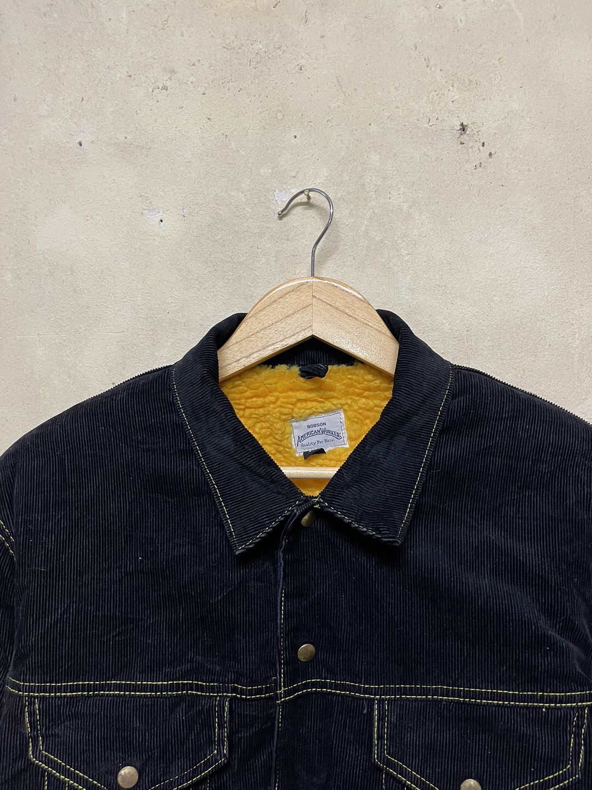West Coast Choppers Vintage Bobson American Workers Corduroy ChopperJacket🔥 Size US L / EU 52-54 / 3 - 2 Thumbnail