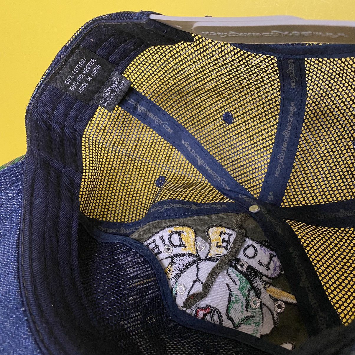 Ed Hardy Ed Hardy x Christian Audigier Tattoo Vintage Trucker Hats Size ONE SIZE - 9 Thumbnail