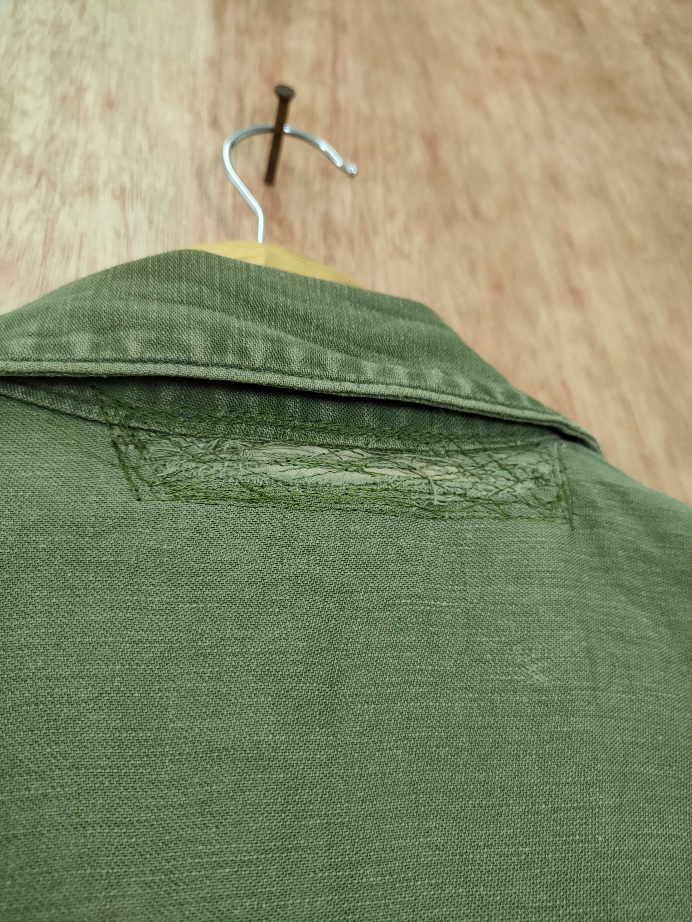 Vintage 70an Vietnam Us Army military Guy H James ind vintage #4202D Size US M / EU 48-50 / 2 - 12 Thumbnail