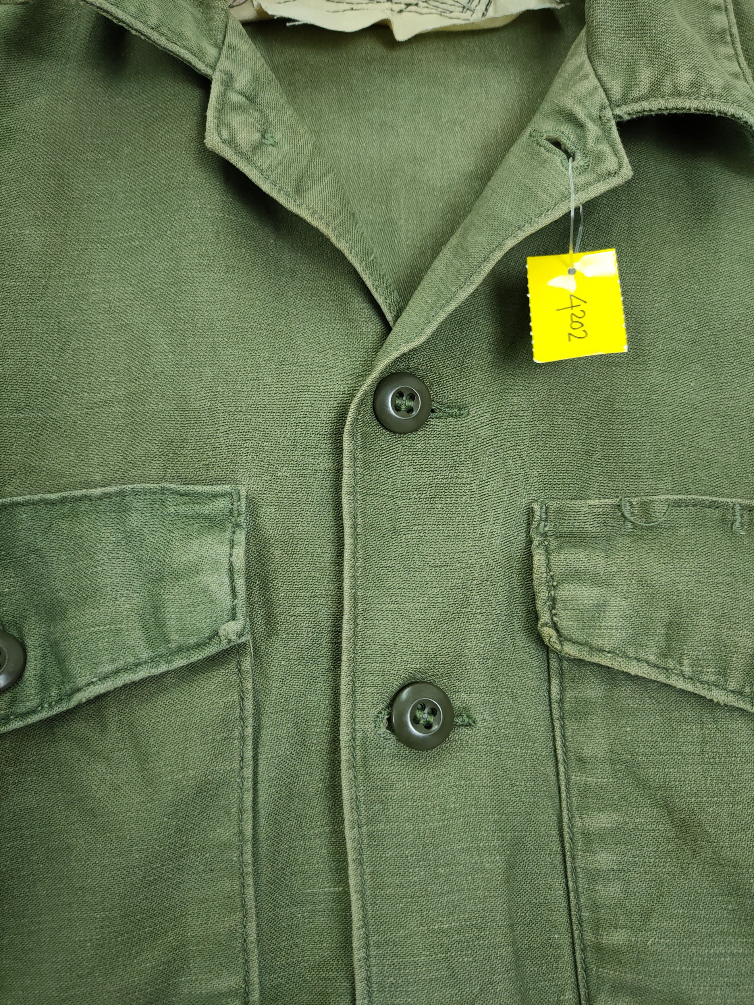Vintage 70an Vietnam Us Army military Guy H James ind vintage #4202D Size US M / EU 48-50 / 2 - 5 Thumbnail