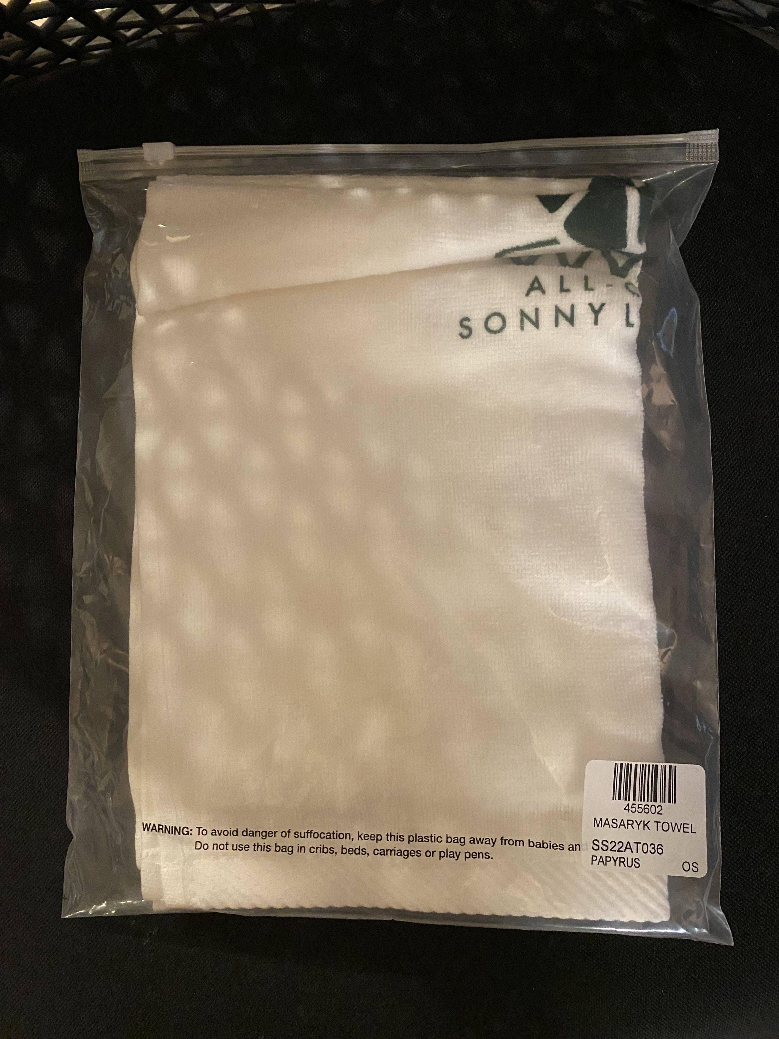 Aime Leon Dore × New Balance Aime Leon Dore New Balance Towel Papyrus Size ONE SIZE - 3 Thumbnail
