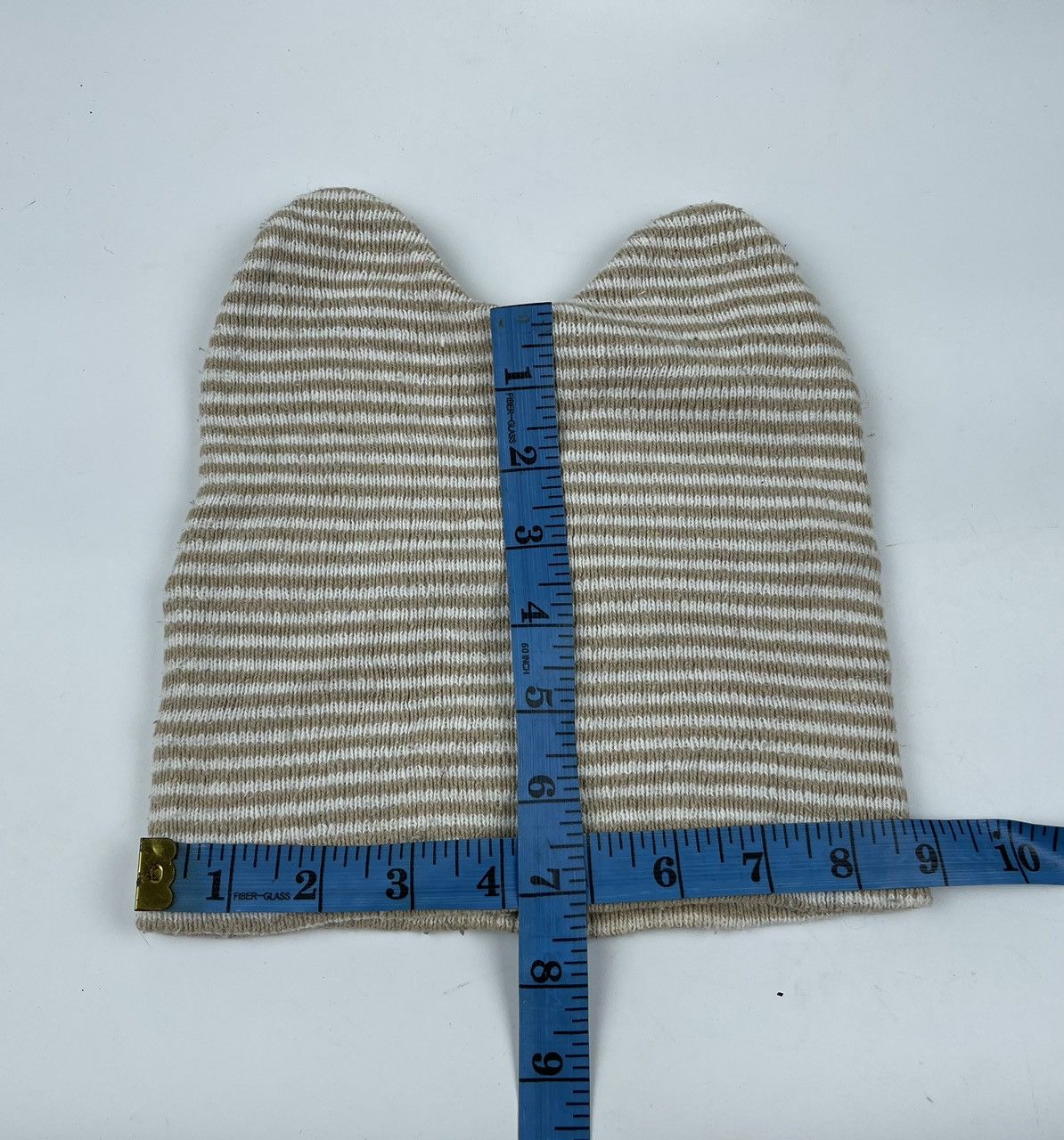 Japanese Brand stripes beanie hat with horn tg1 Size ONE SIZE - 3 Thumbnail