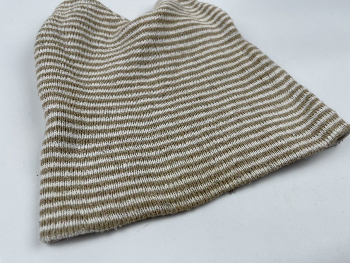 Japanese Brand stripes beanie hat with horn tg1 Size ONE SIZE - 6 Thumbnail