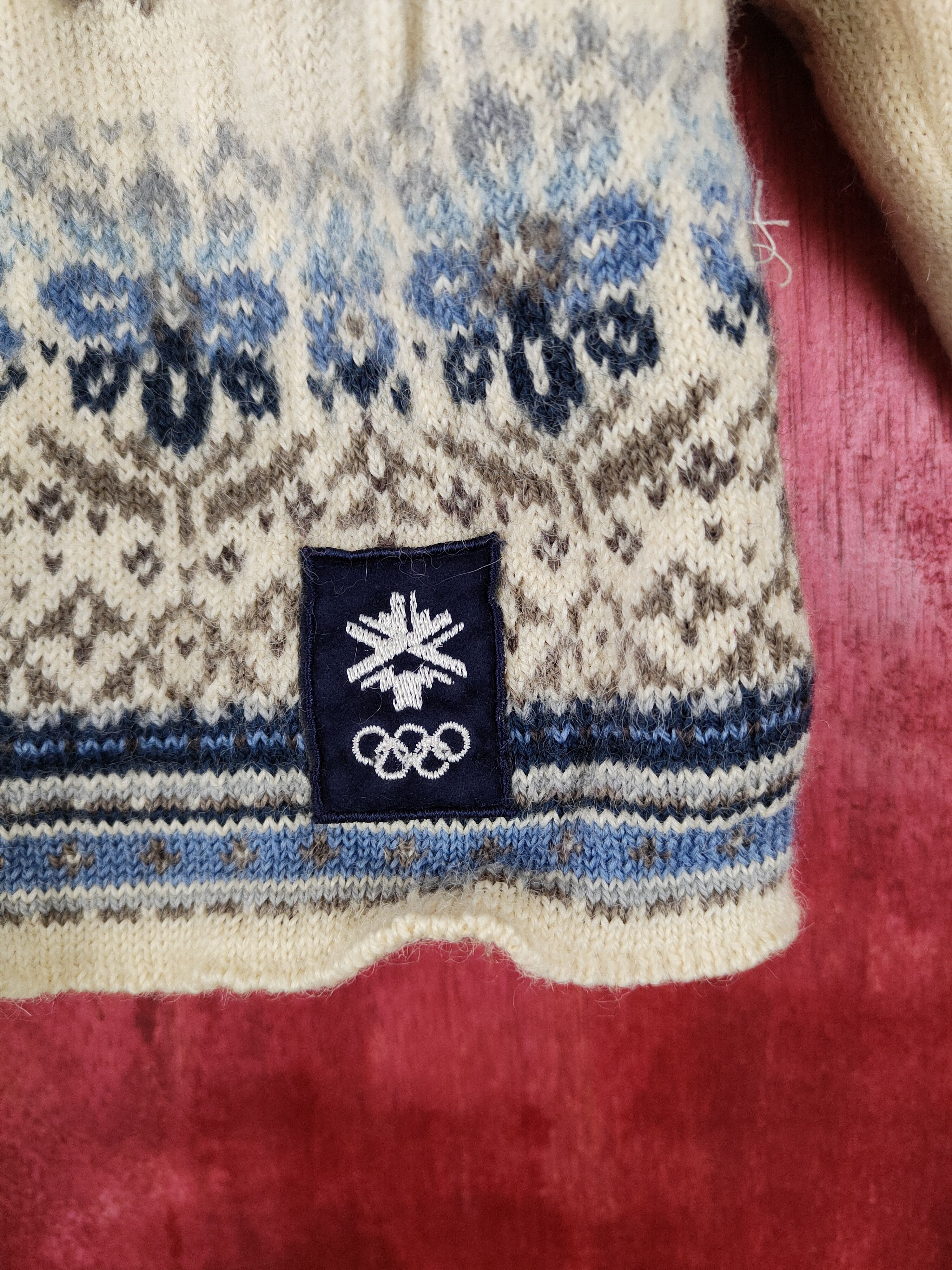 Dale Of Norway Dale of Norway kids Cream/Blue Knitwear sweater #3251 Size XXS / US 00 / IT 34 - 3 Thumbnail