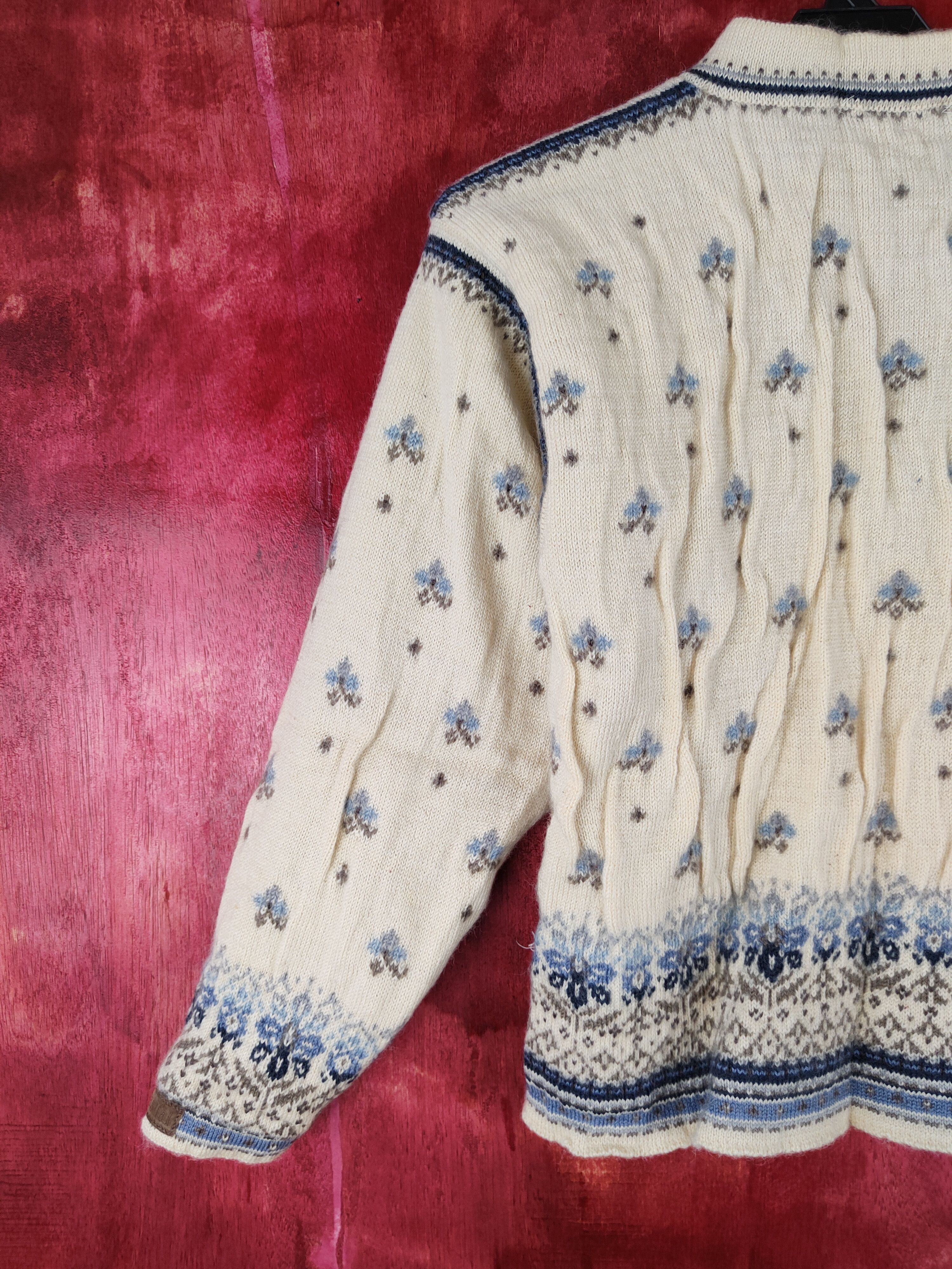 Dale Of Norway Dale of Norway kids Cream/Blue Knitwear sweater #3251 Size XXS / US 00 / IT 34 - 7 Thumbnail