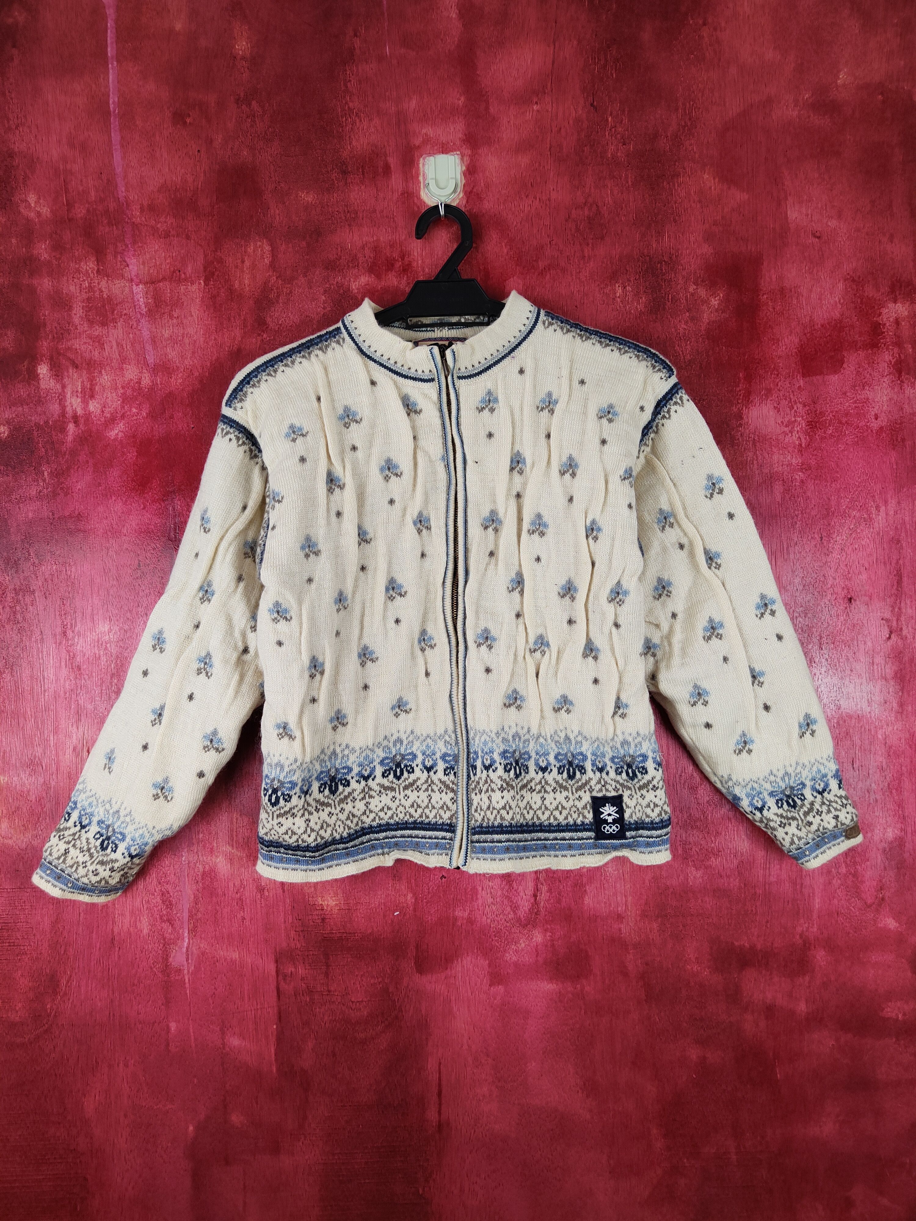 Dale Of Norway Dale of Norway kids Cream/Blue Knitwear sweater #3251 Size XXS / US 00 / IT 34 - 1 Thumbnail