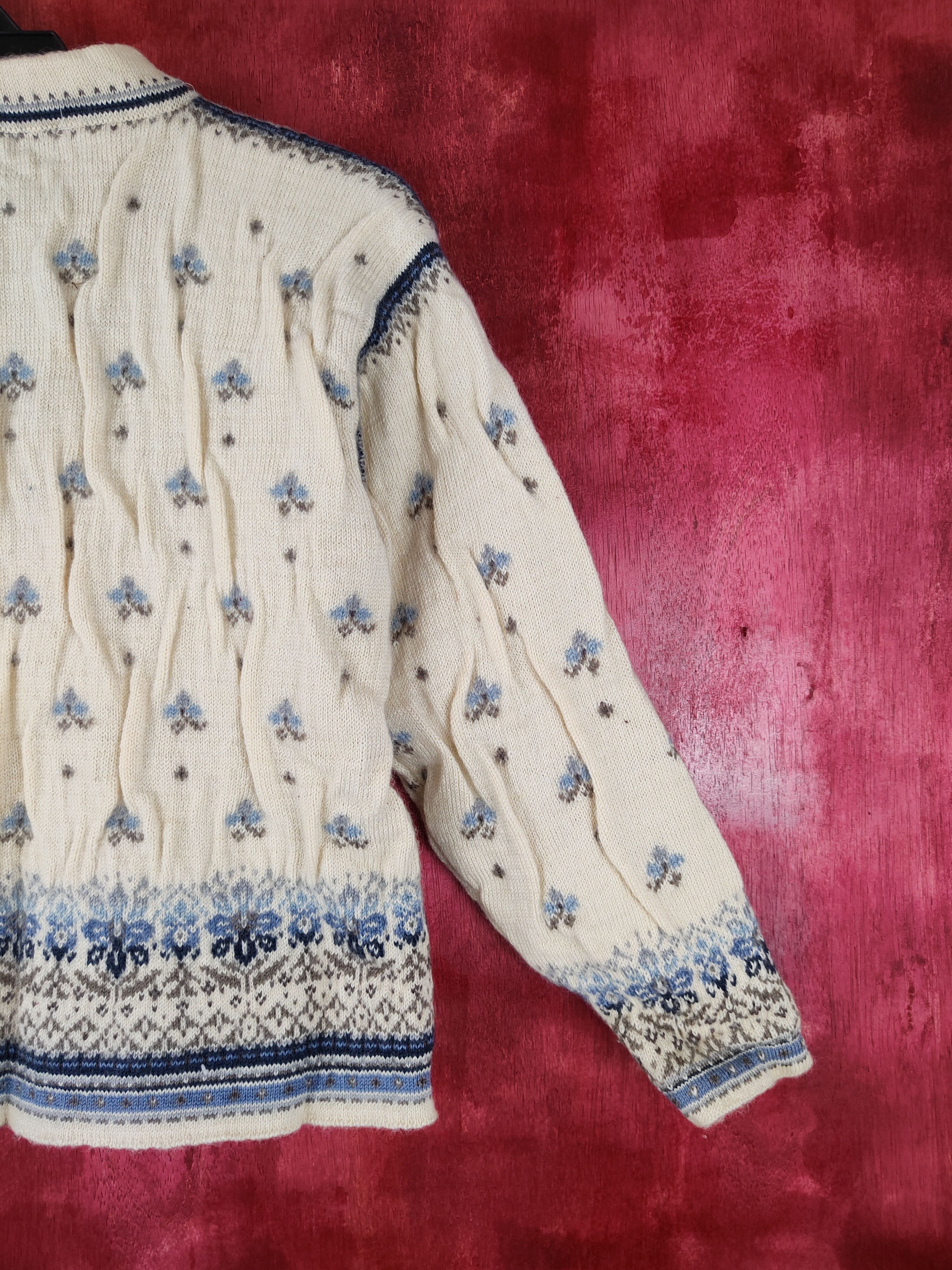 Dale Of Norway Dale of Norway kids Cream/Blue Knitwear sweater #3251 Size XXS / US 00 / IT 34 - 8 Thumbnail