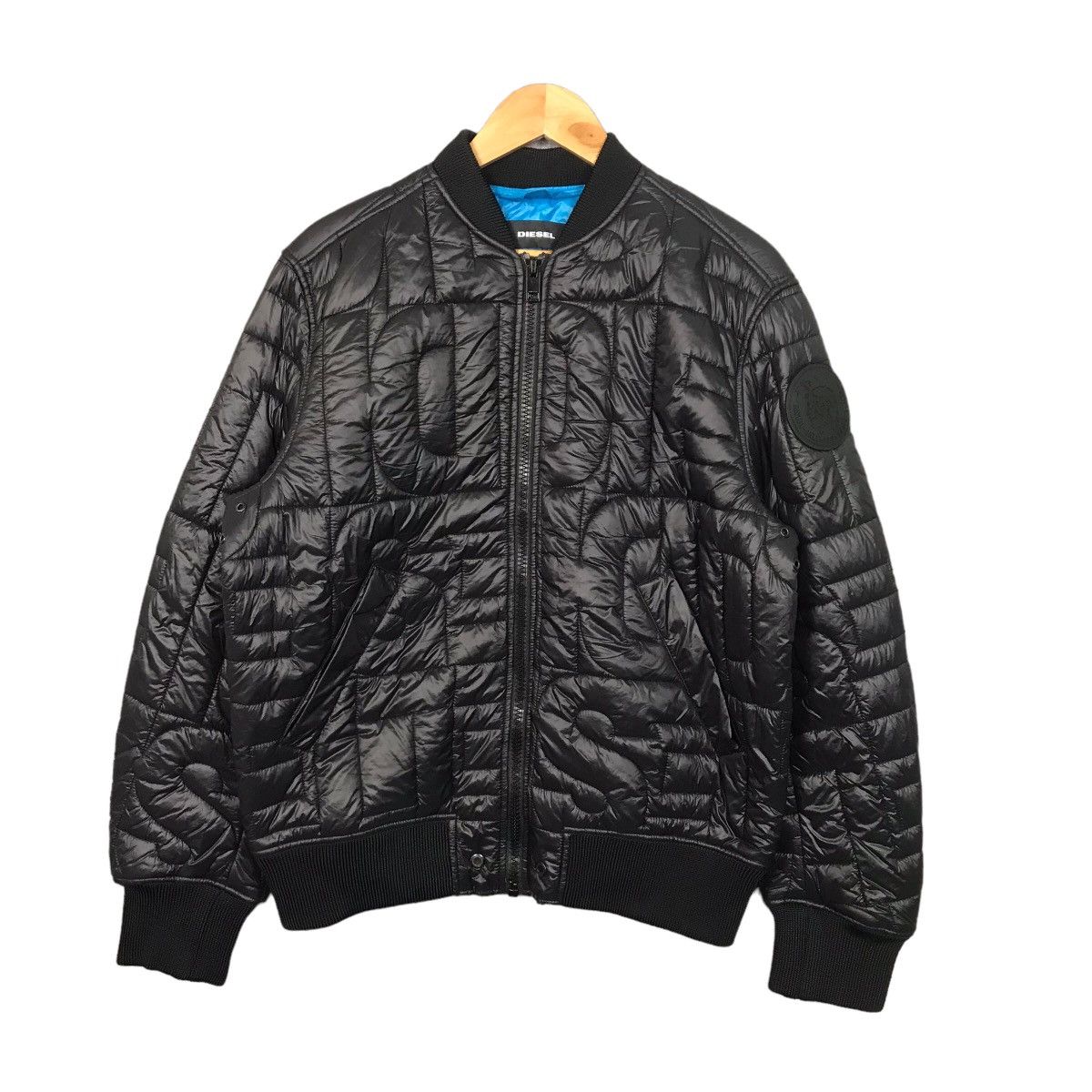 Diesel Diesel Puffer Black Gothic style Jacket Size US L / EU 52-54 / 3 - 1 Thumbnail
