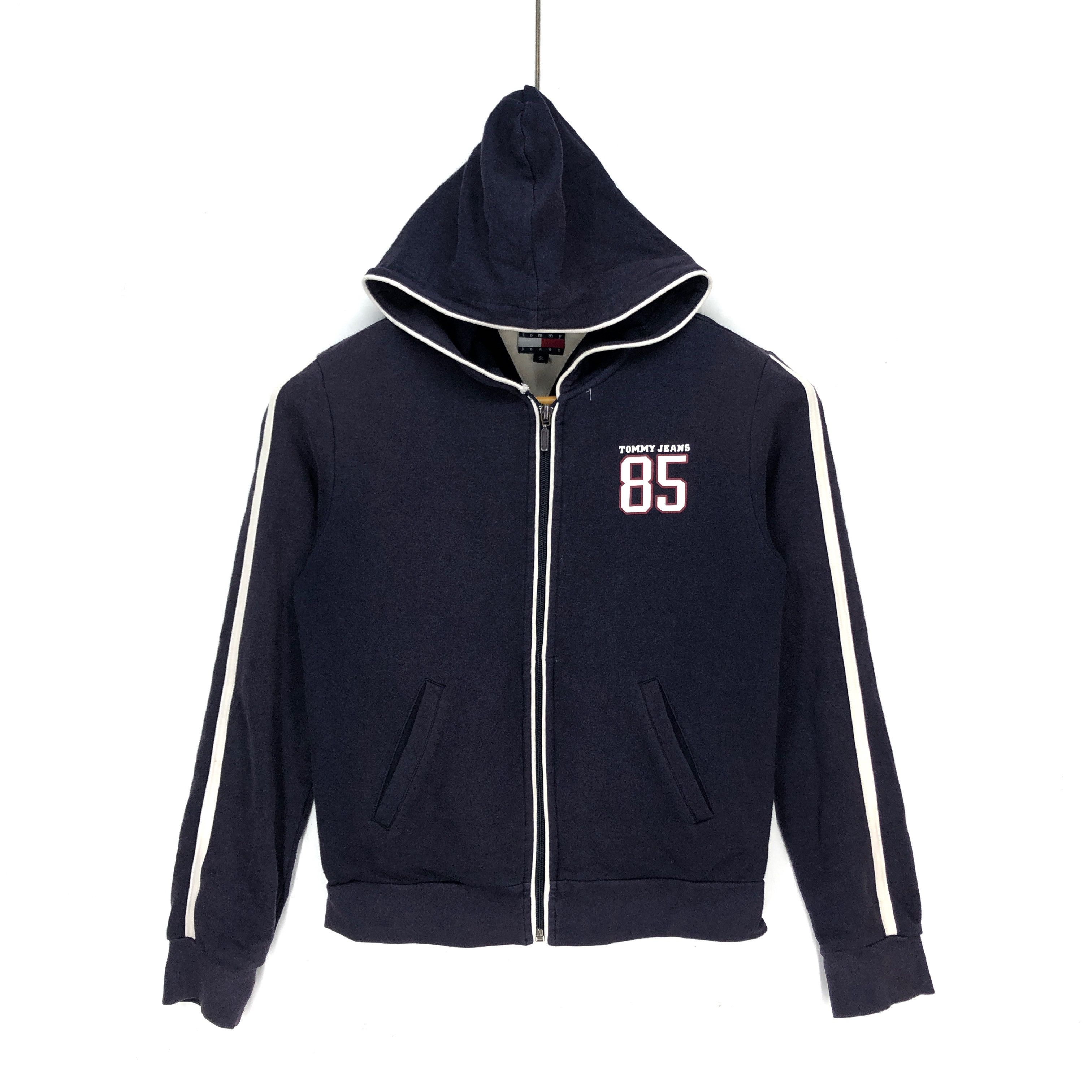 Tommy Hilfiger 90s Vintage TOMMY JEANS Zipper Hoodie #1149-40 Size XXS / US 00 / IT 34 - 1 Thumbnail