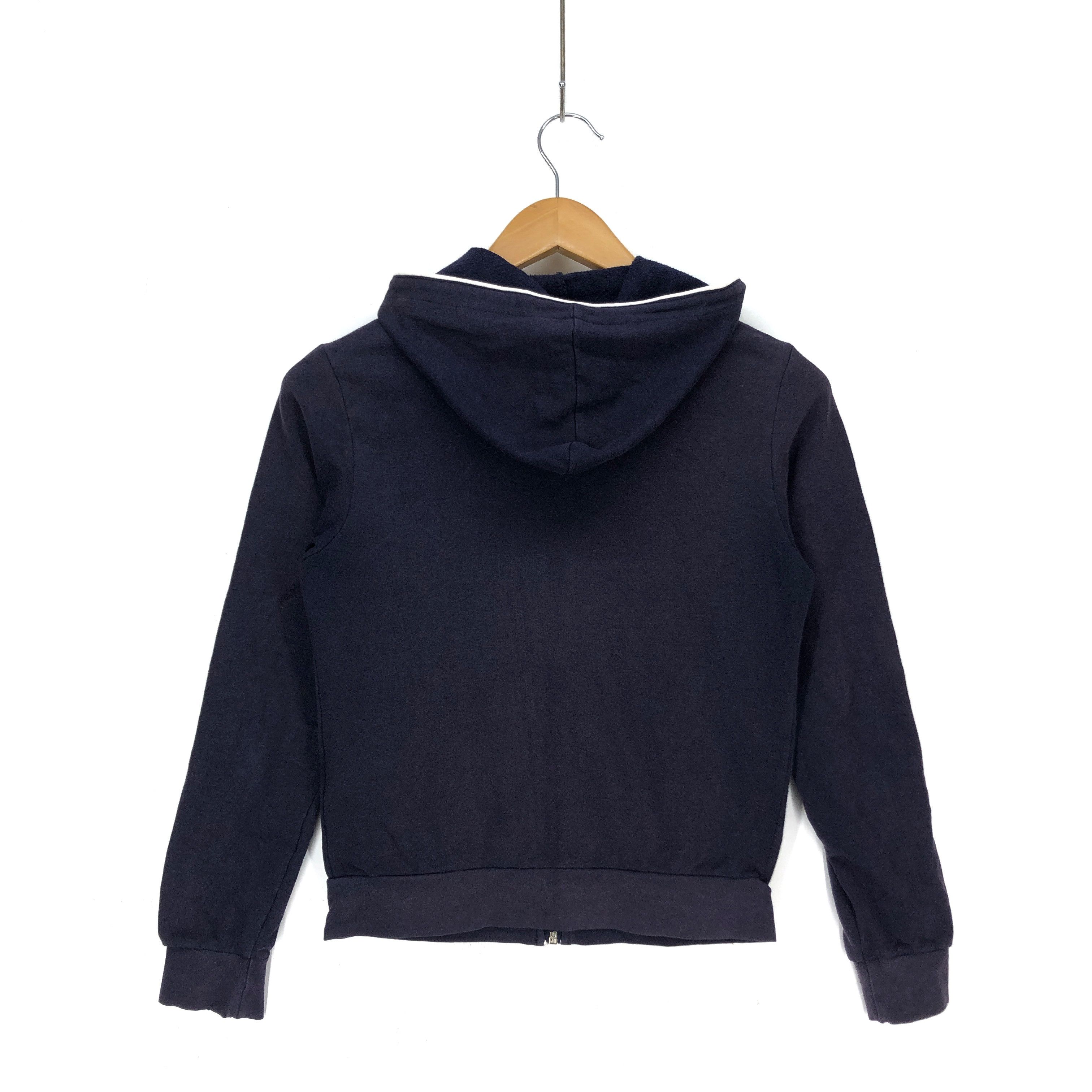 Tommy Hilfiger 90s Vintage TOMMY JEANS Zipper Hoodie #1149-40 Size XXS / US 00 / IT 34 - 5 Thumbnail