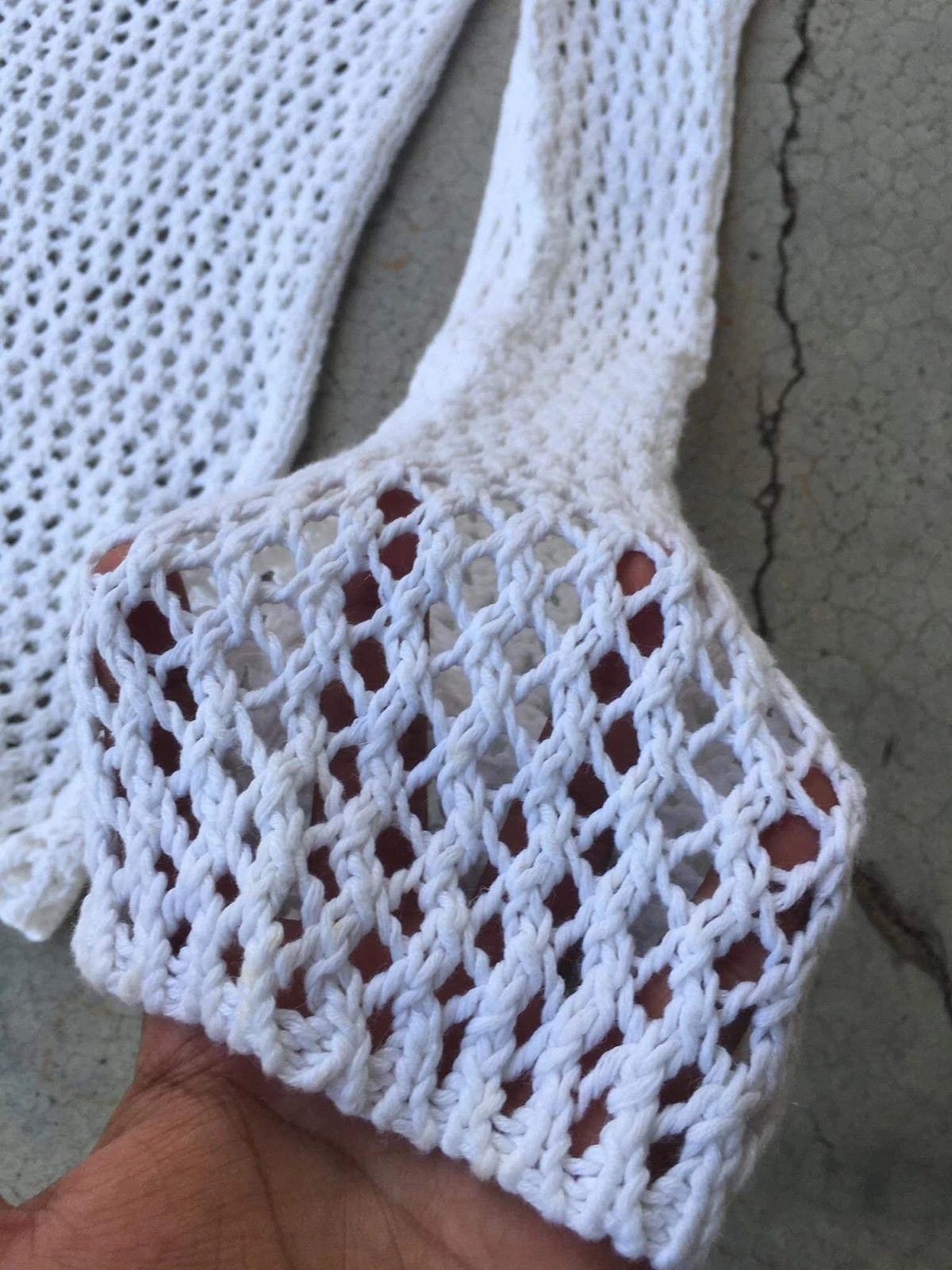 Designer × Vintage 🔥Japanese Mesh Net Design H&M Pullover Knitting ...
