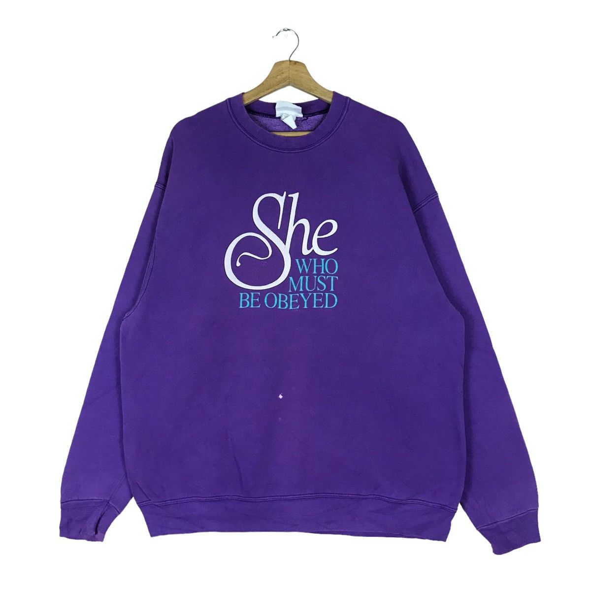 Vintage Summit Spell Out Pullover Jumper Sweatshirt