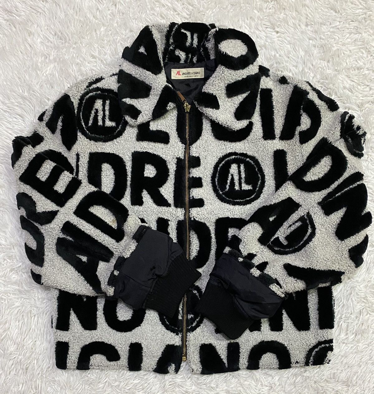 Andreluciano Andre Luciano Spellout Fullprint Jacket Nice Design Size US M / EU 48-50 / 2 - 3 Thumbnail