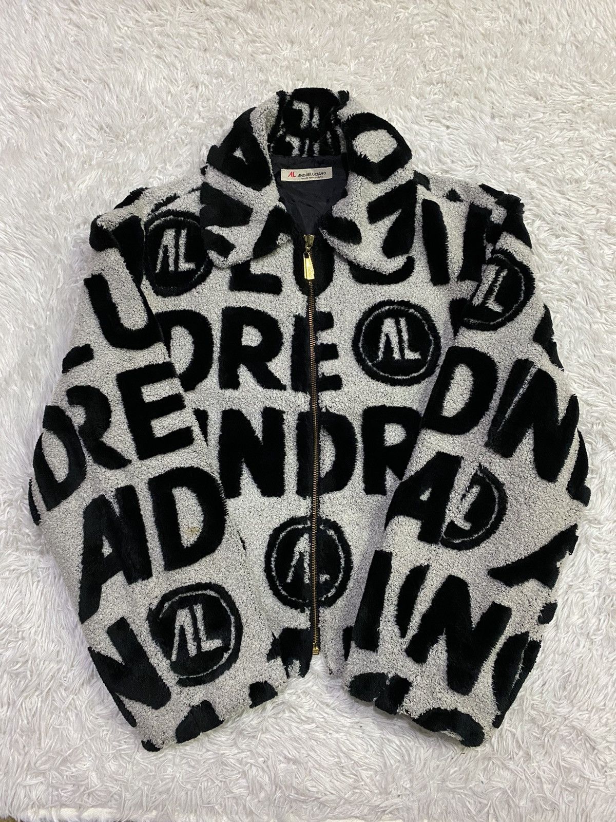 Andreluciano Andre Luciano Spellout Fullprint Jacket Nice Design Size US M / EU 48-50 / 2 - 2 Thumbnail