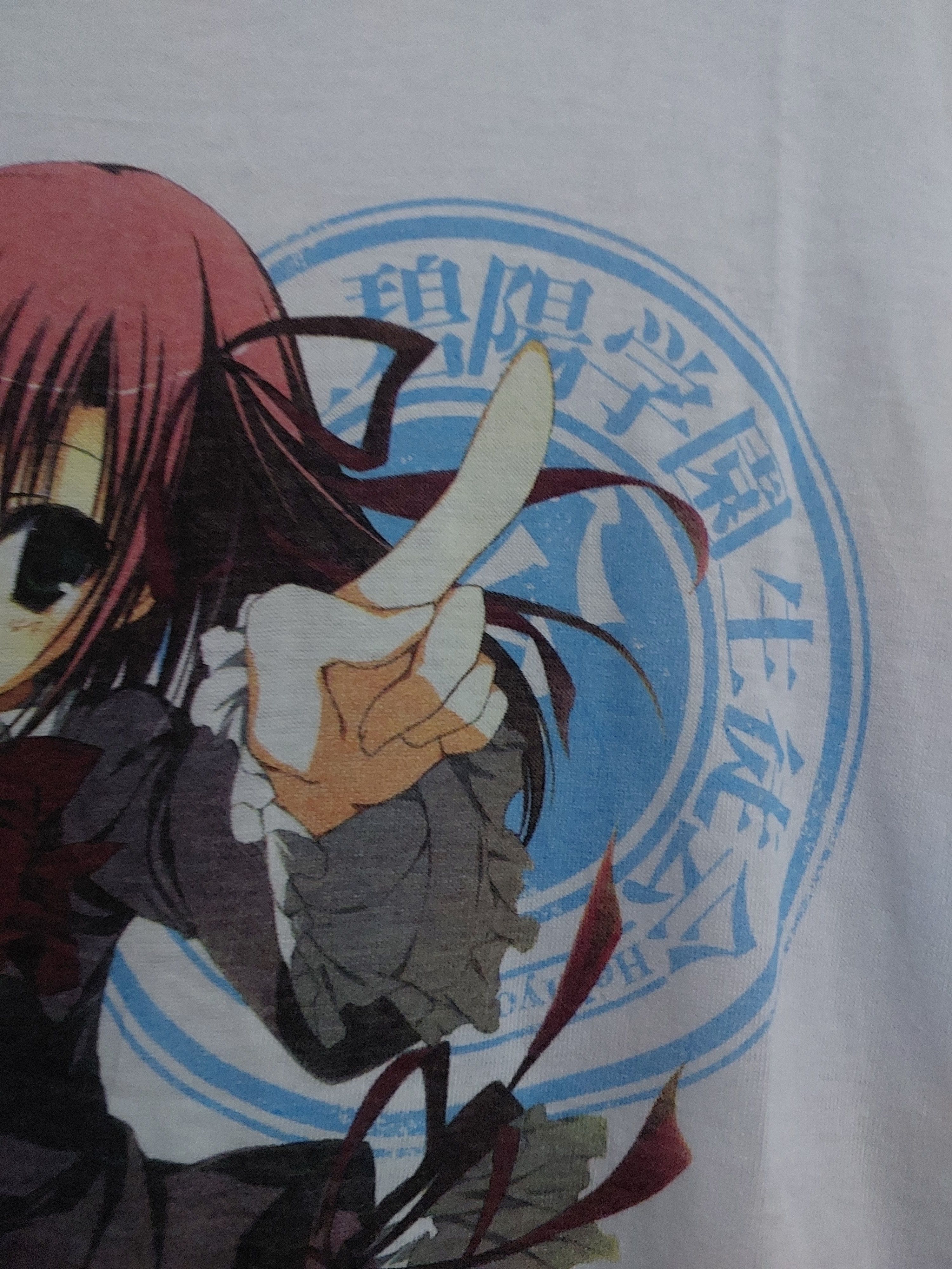 Anime × Japanese Brand × Vintage VINTAGE STUDENT COUNCIL'S NO ICHISEN ANIME T-SHIRT Size US L / EU 52-54 / 3 - 5 Thumbnail