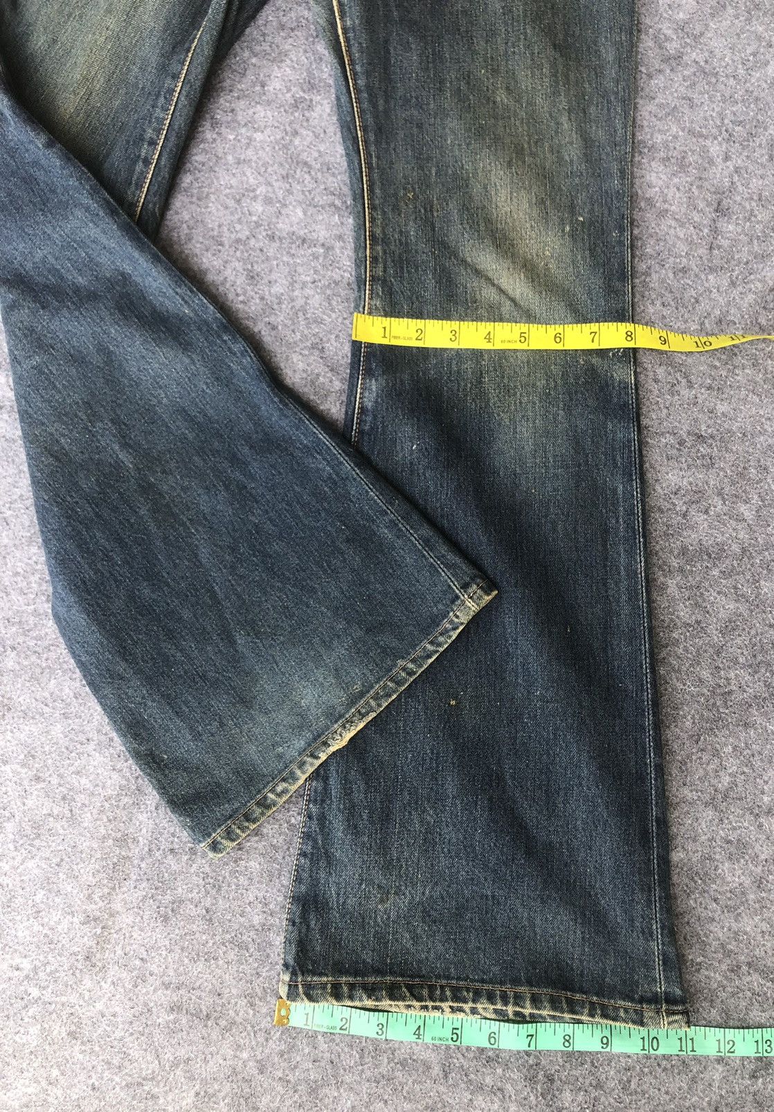 Seditionaries Grail‼️VINTAGE 70s🔥BOBSON🔥Flared Bush Pants Denim jeans Size 28" / US 6 / IT 42 - 5 Thumbnail