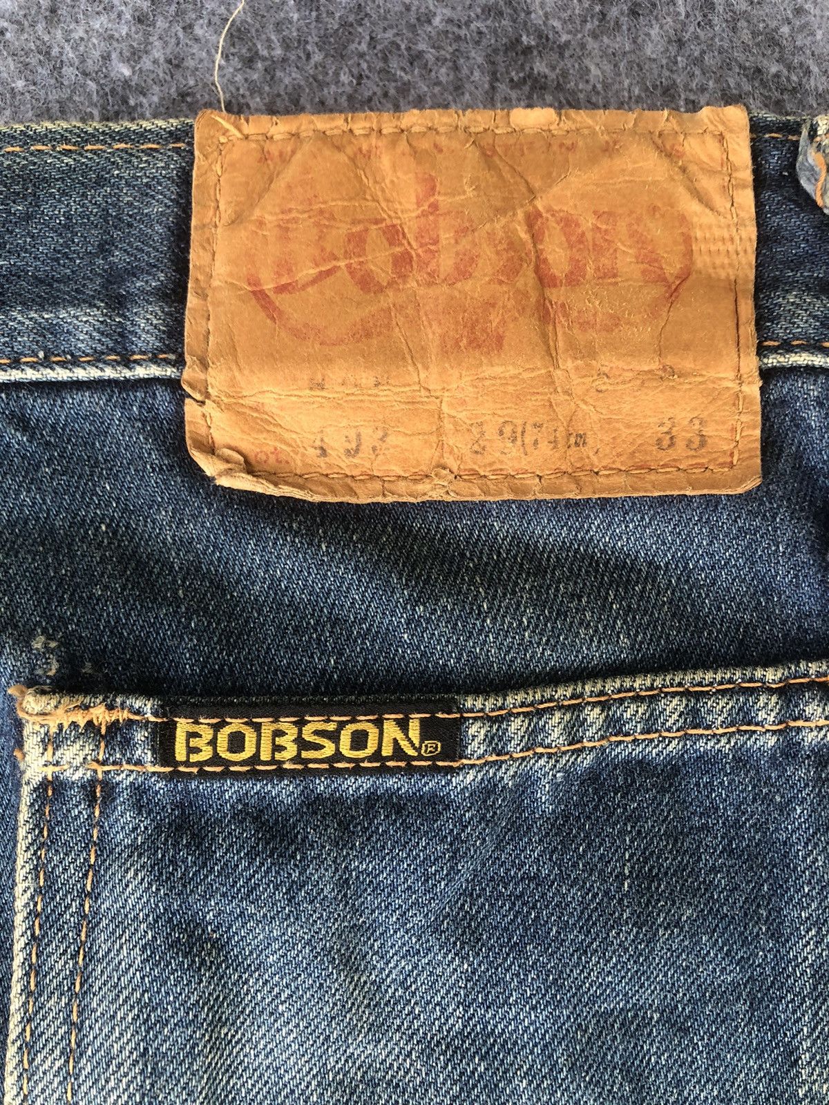 Seditionaries Grail‼️VINTAGE 70s🔥BOBSON🔥Flared Bush Pants Denim jeans Size 28" / US 6 / IT 42 - 13 Thumbnail