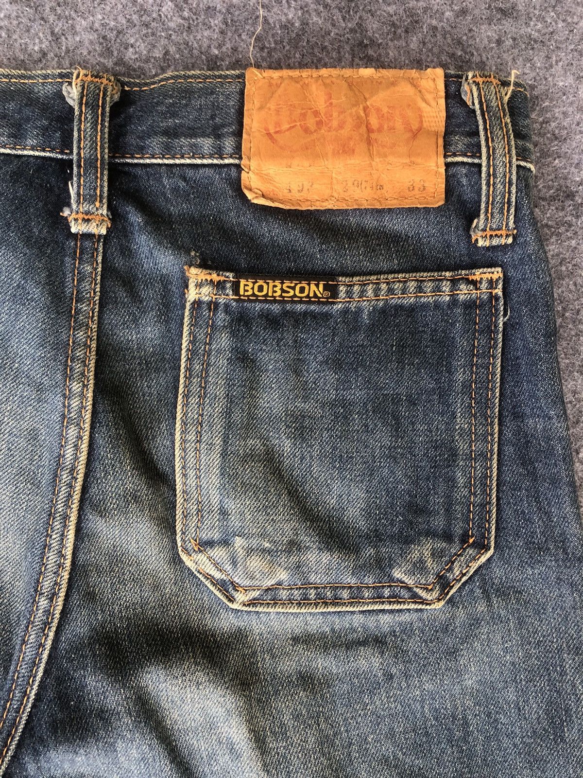 Seditionaries Grail‼️VINTAGE 70s🔥BOBSON🔥Flared Bush Pants Denim jeans Size 28" / US 6 / IT 42 - 12 Thumbnail