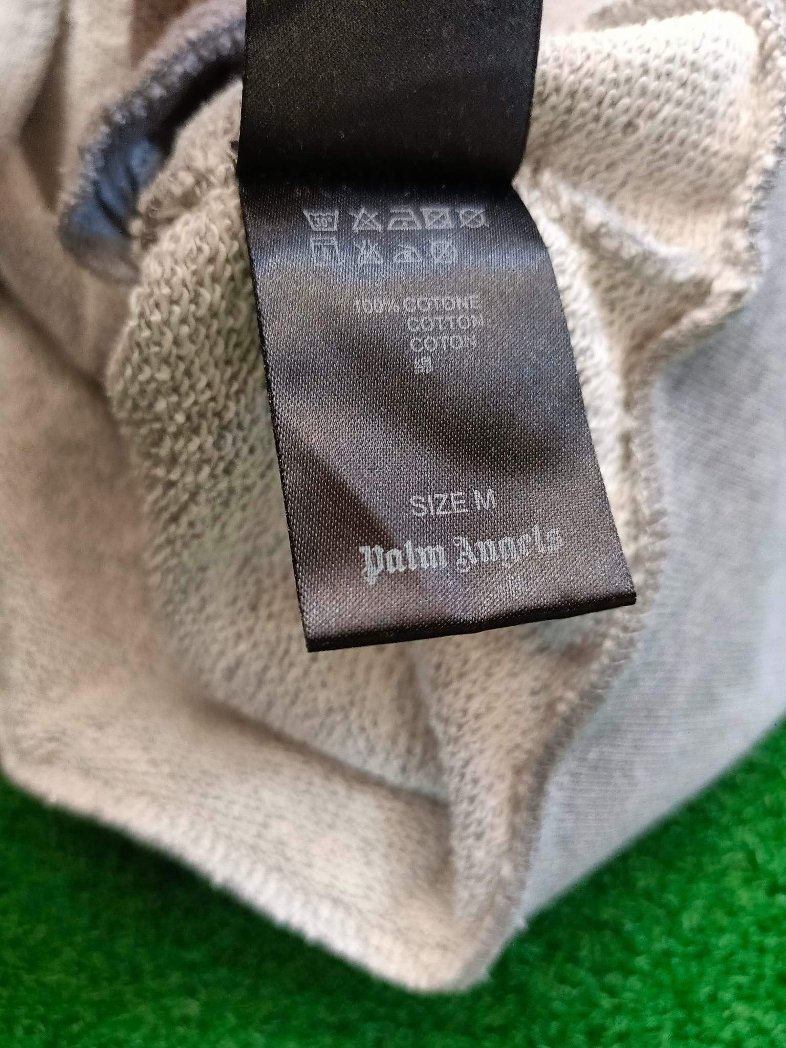 Palm Angels PALM ANGELS USA GREY HOODIE Size US M / EU 48-50 / 2 - 9 Thumbnail