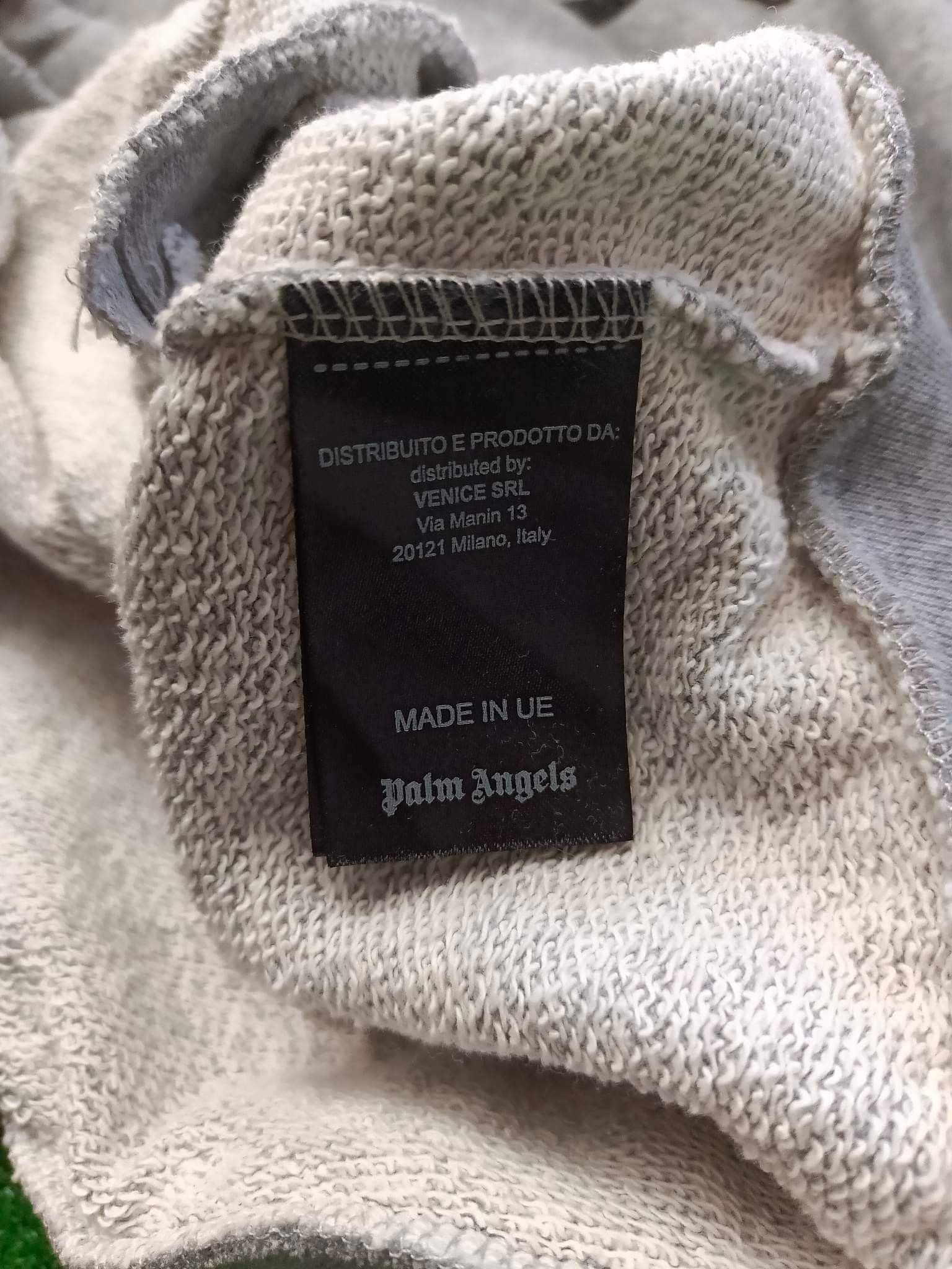 Palm Angels PALM ANGELS USA GREY HOODIE Size US M / EU 48-50 / 2 - 8 Thumbnail
