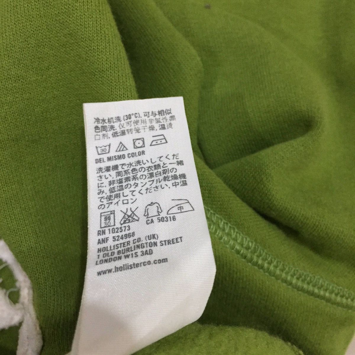 Hollister HOLLISTER Hoodie spellout Big Logo size M fits S Size US S / EU 44-46 / 1 - 9 Thumbnail