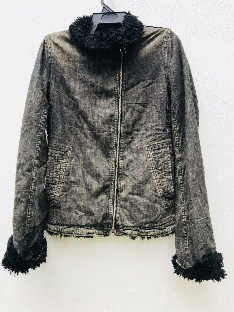 Hysteric Glamour HYSTERIC GLAMOUR Denim Trucker Jacket Blue Size M / US 6-8 / IT 42-44 - 7 Thumbnail