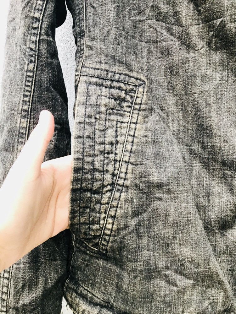 Hysteric Glamour HYSTERIC GLAMOUR Denim Trucker Jacket Blue Size M / US 6-8 / IT 42-44 - 5 Thumbnail