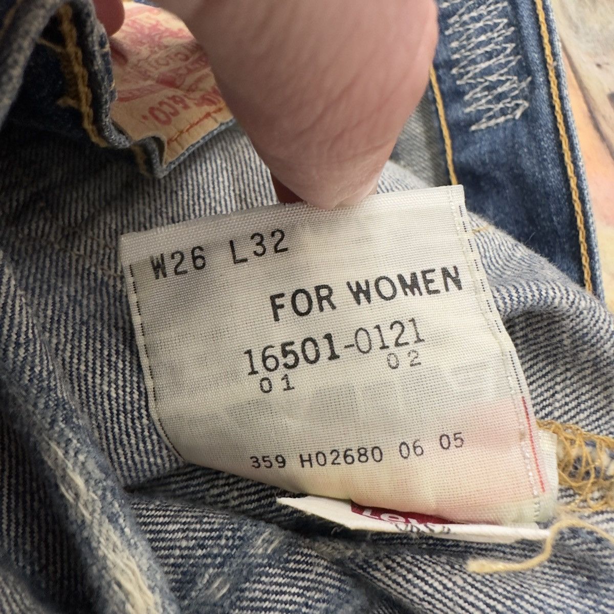 Levi's × Vintage Vintage Levi’s 501 jeans Size 26" / US 2 / IT 38 - 4 Thumbnail