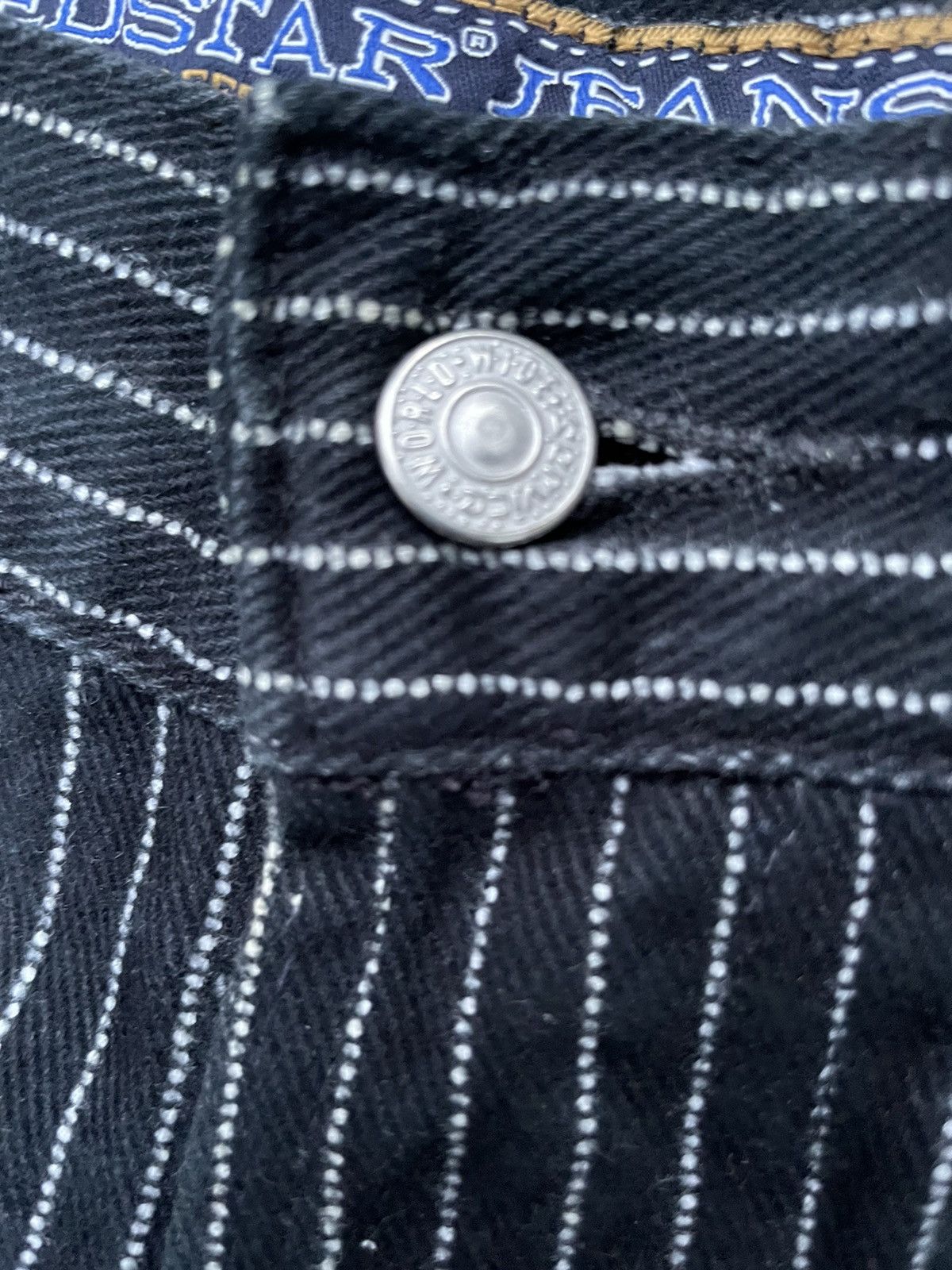 Japanese Brand Redstar Wabash Stripe Denim Size US 31 - 17 Thumbnail