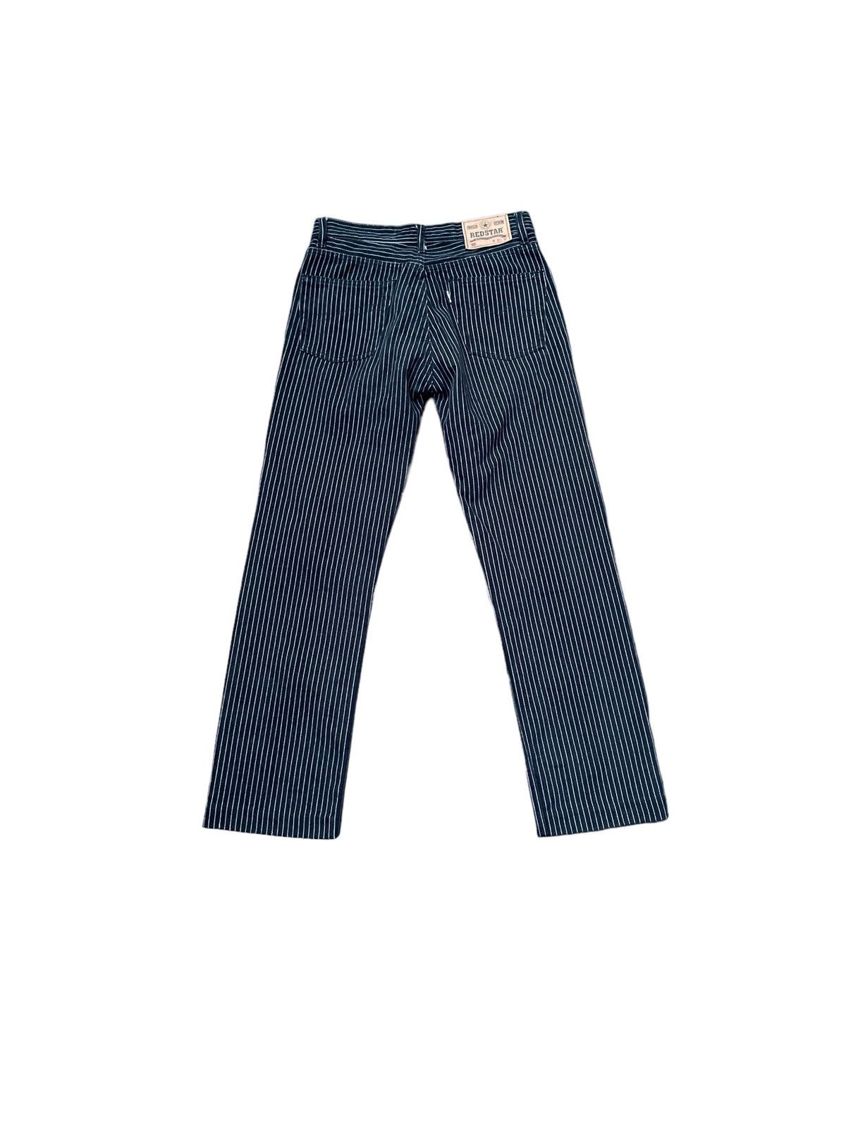 Japanese Brand Redstar Wabash Stripe Denim Size US 31 - 8 Thumbnail