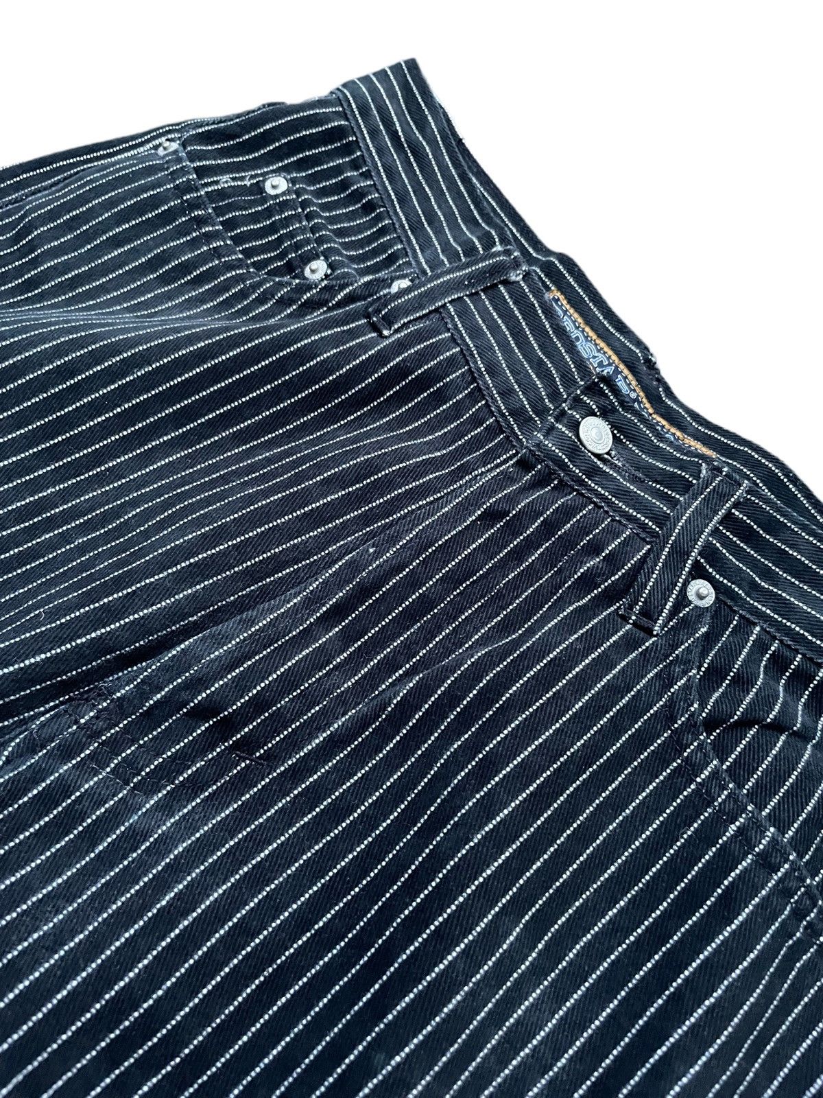 Japanese Brand Redstar Wabash Stripe Denim Size US 31 - 6 Thumbnail