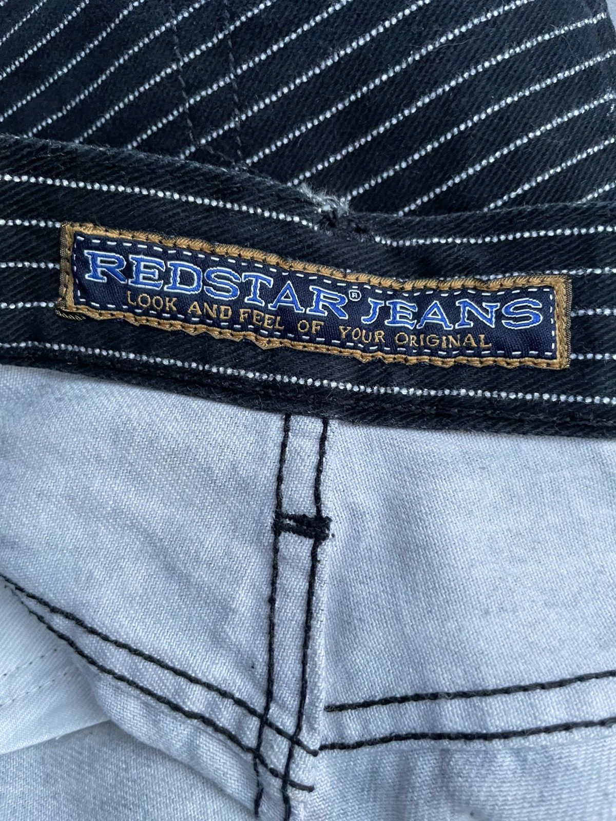 Japanese Brand Redstar Wabash Stripe Denim Size US 31 - 13 Thumbnail
